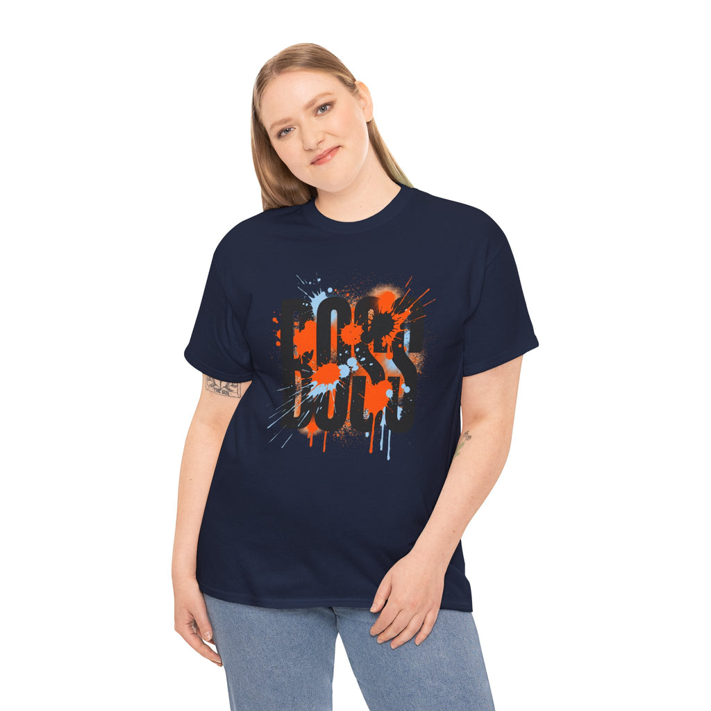 BOSS Graffiti Tee – Street Art Graphic T-Shirt