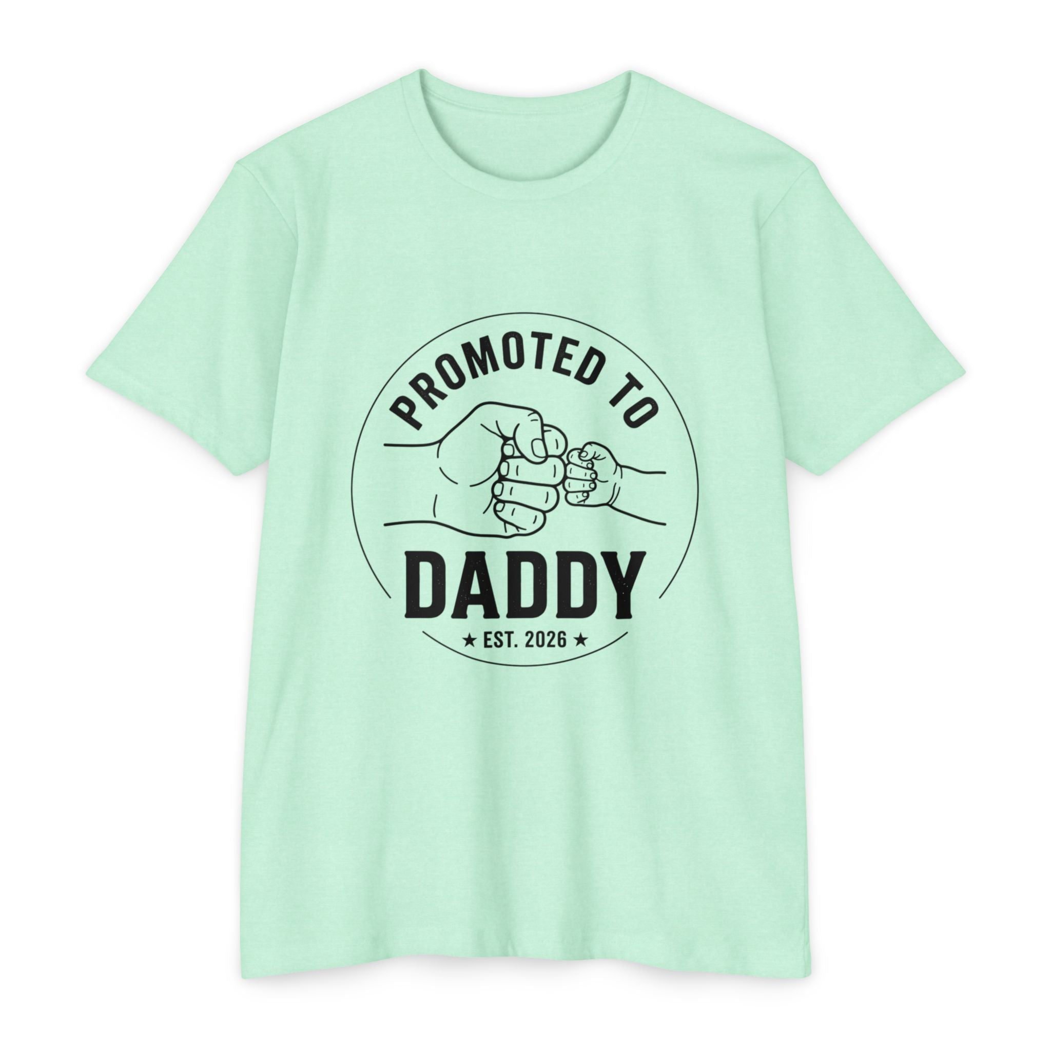Zum Papa befördert T-Shirt