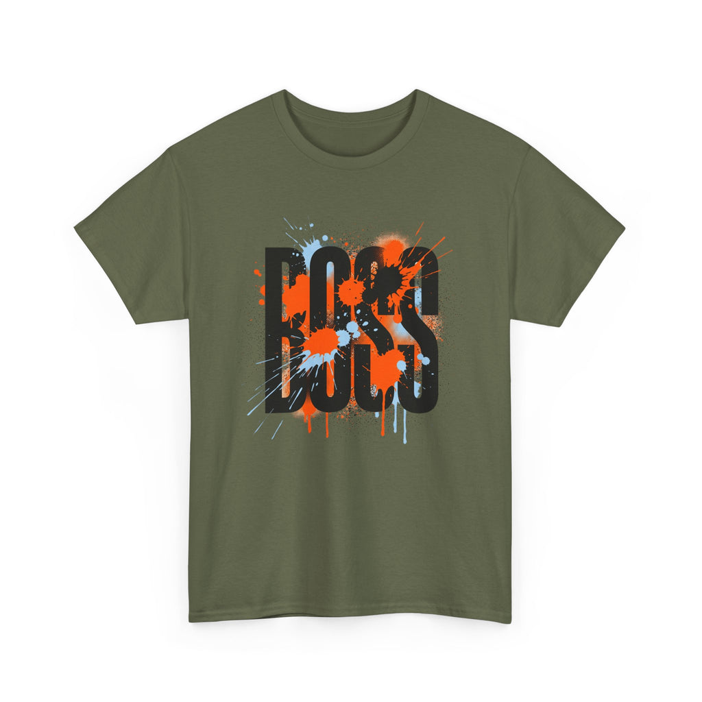BOSS Graffiti Tee – Street Art Graphic T-Shirt