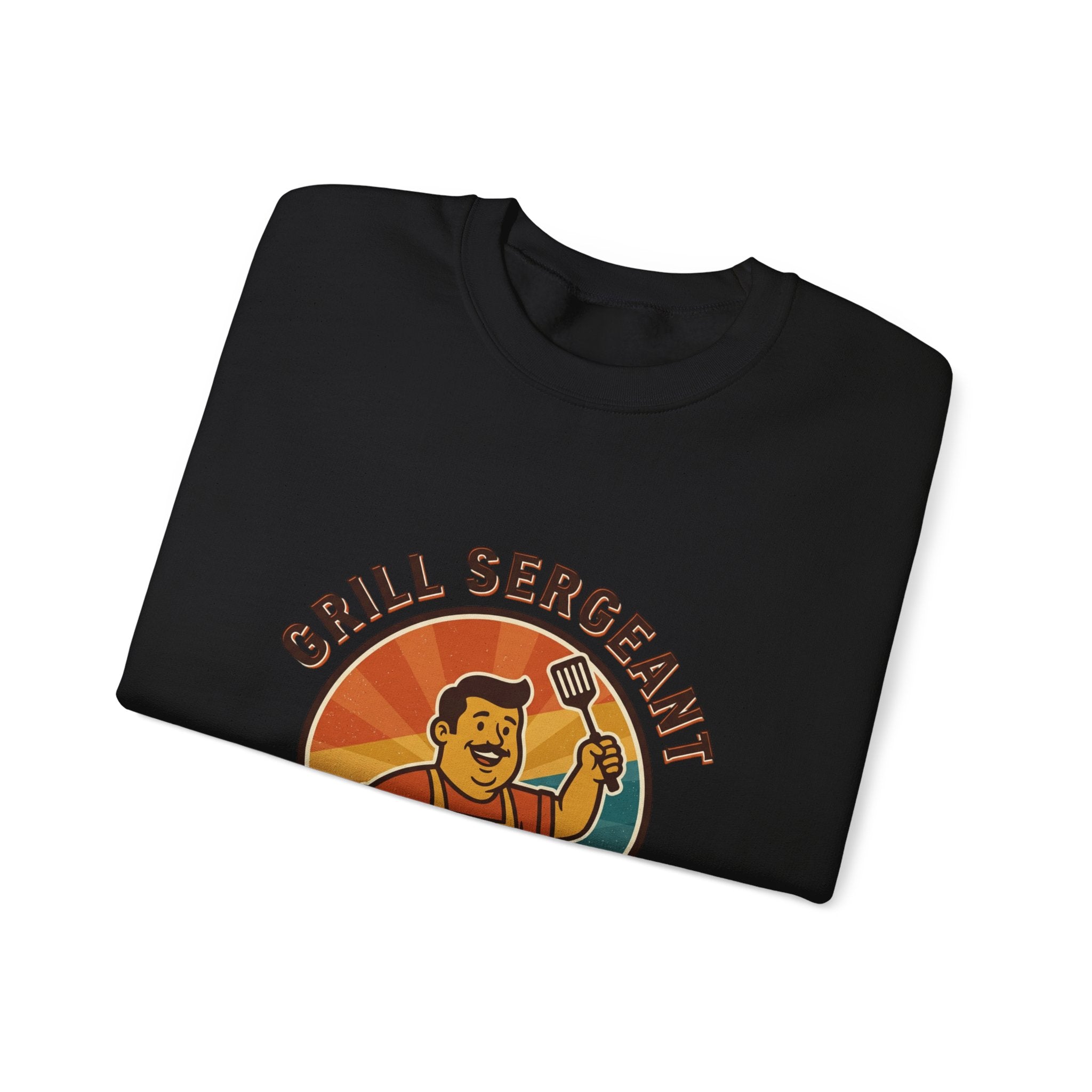 Grill Sergeant Sweatshirt | Father’s Day, Retro Outdoorsy Dad