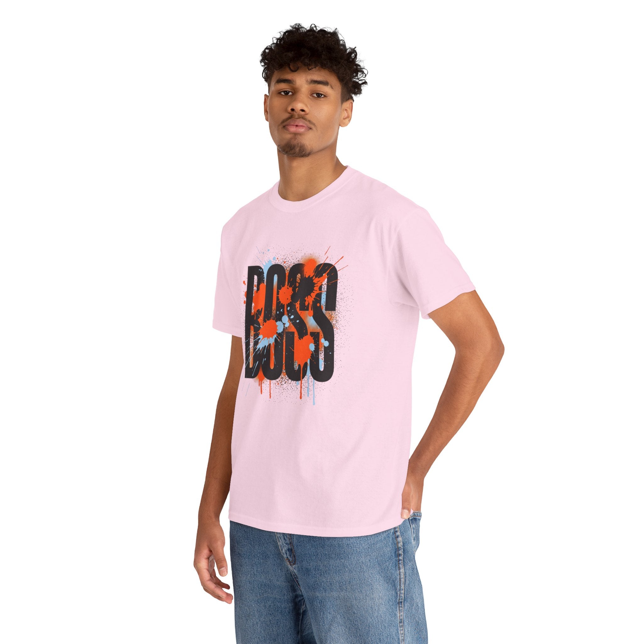 BOSS Graffiti Tee – Street Art Graphic T-Shirt