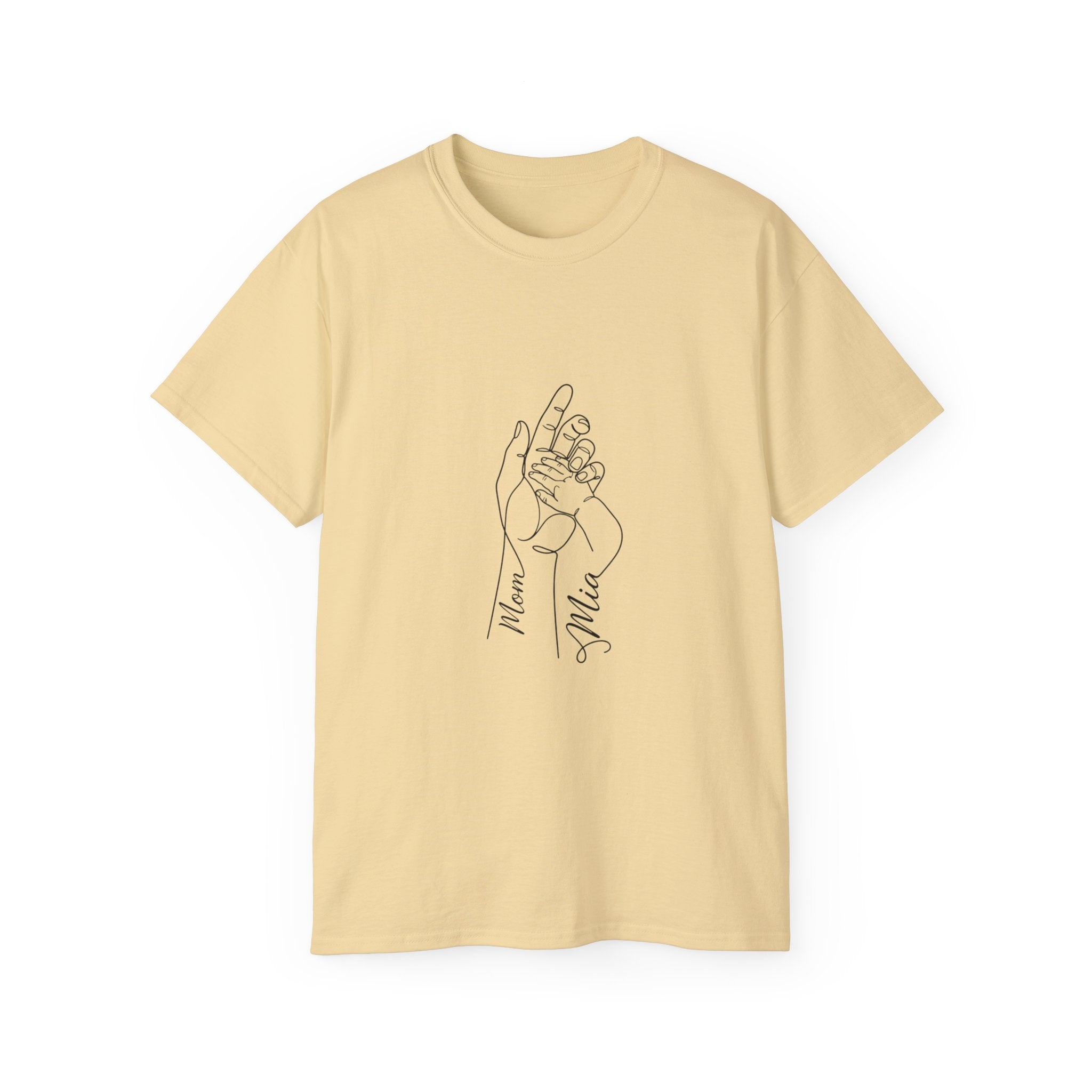 Matching Hands Relaxed Unisex Baumwoll-T-Shirt