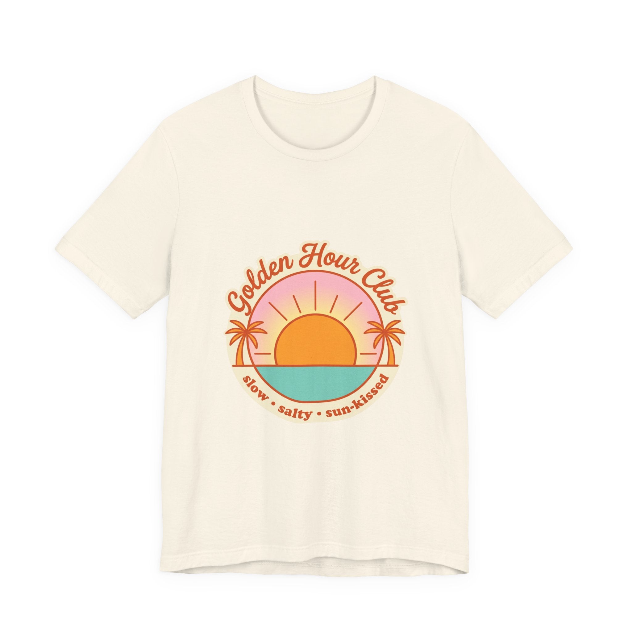 Golden Hour Club T-Shirt | Sommer-Ästhetik, Küsten-Vibes