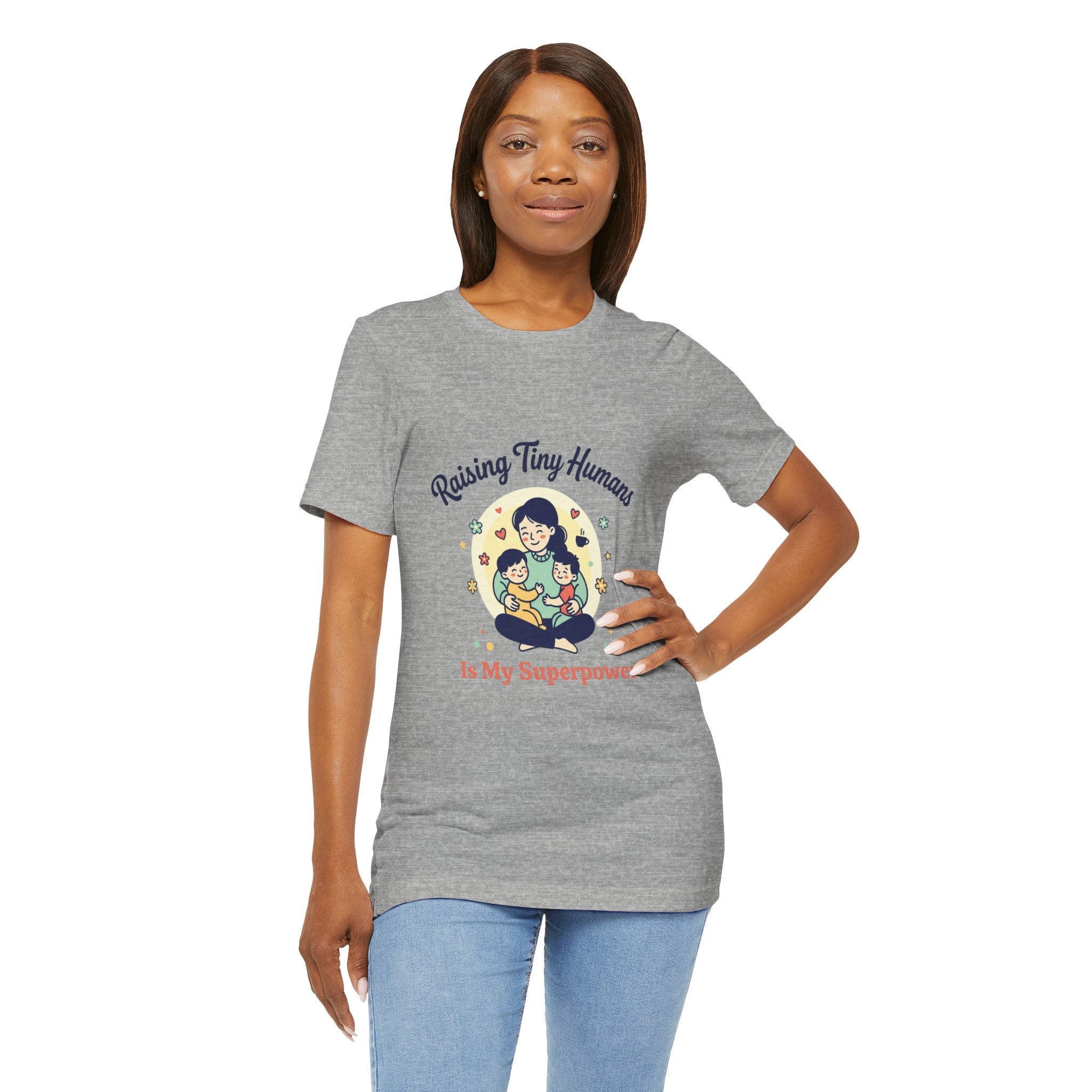 T-Shirt Kleine Menschen aufziehen | Muttertag, Mama-Leben, sentimental