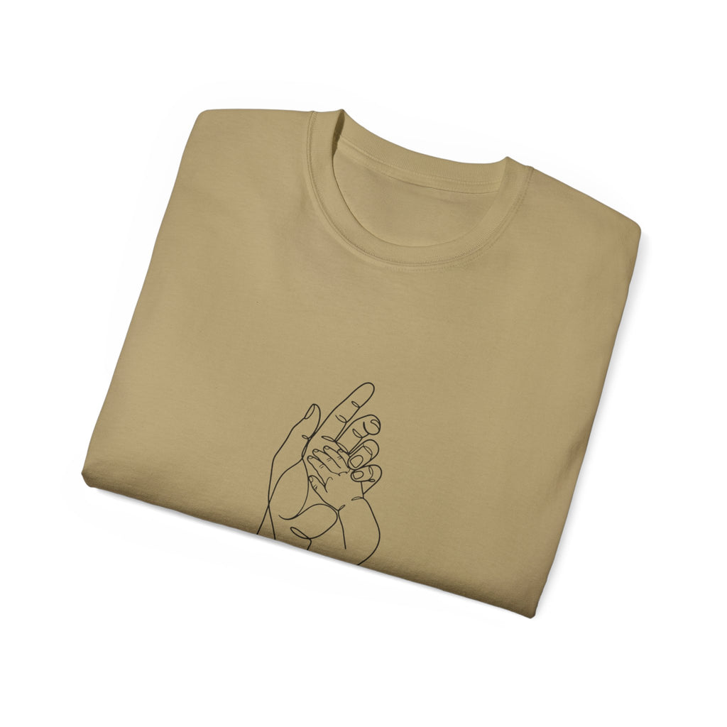 Matching Hands Relaxed Unisex Baumwoll-T-Shirt