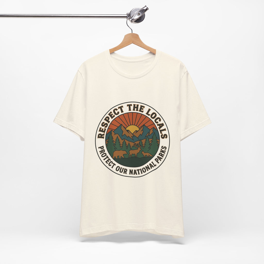 T-Shirt "Schützt unsere Nationalparks"