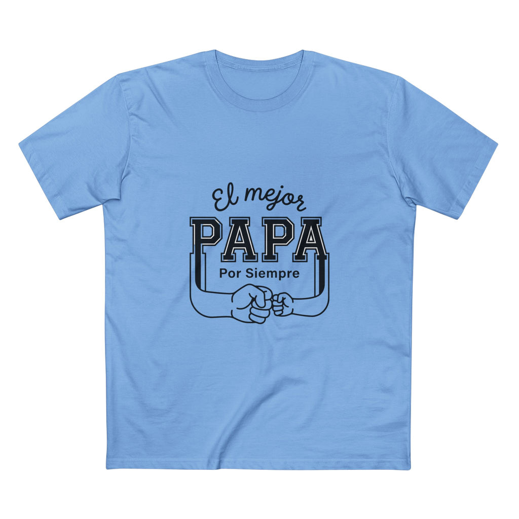 El Mejor Papá Por Siempre" Fist Bump Father's Day Tee
