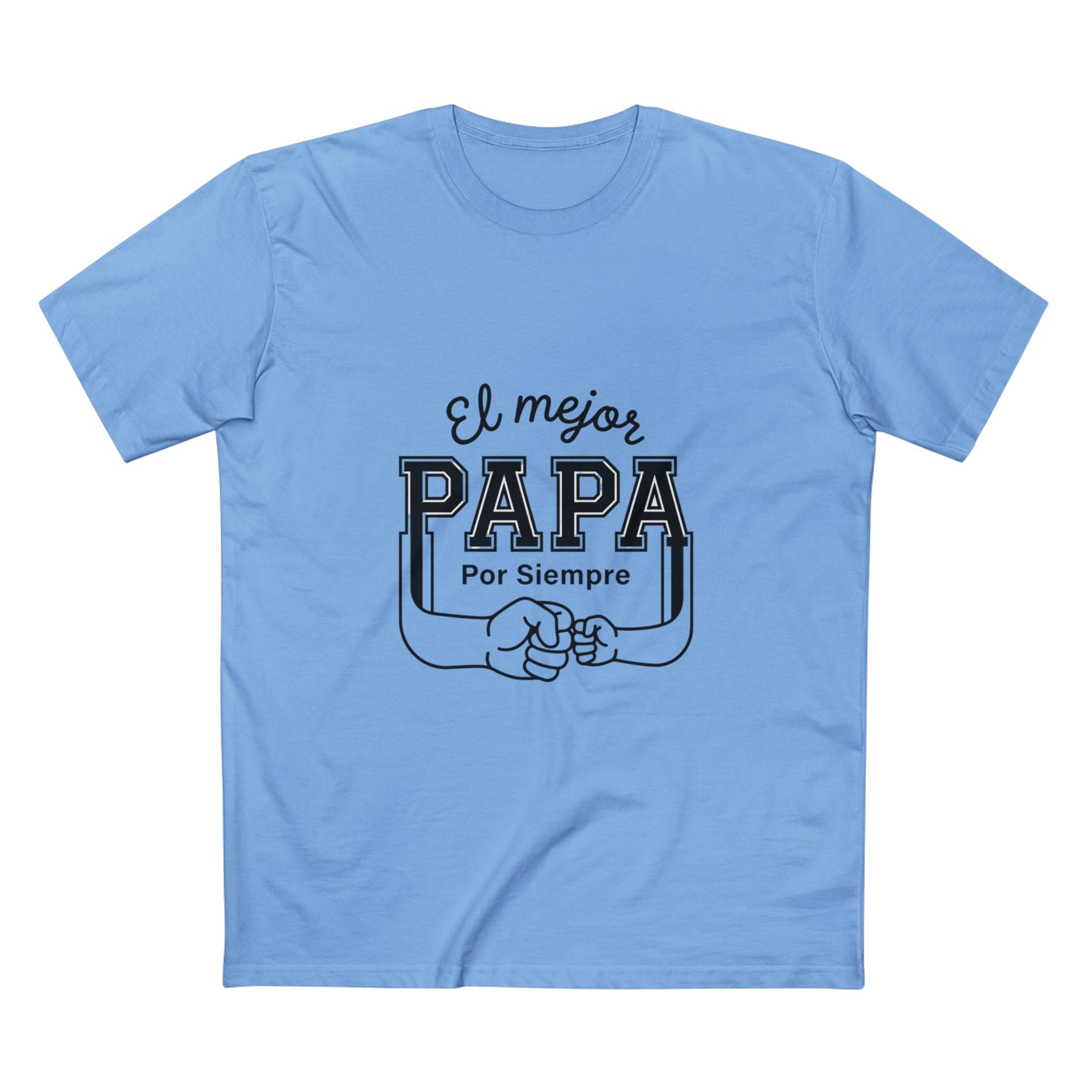 El Mejor Papá Por Siempre" Fist Bump Father's Day Tee