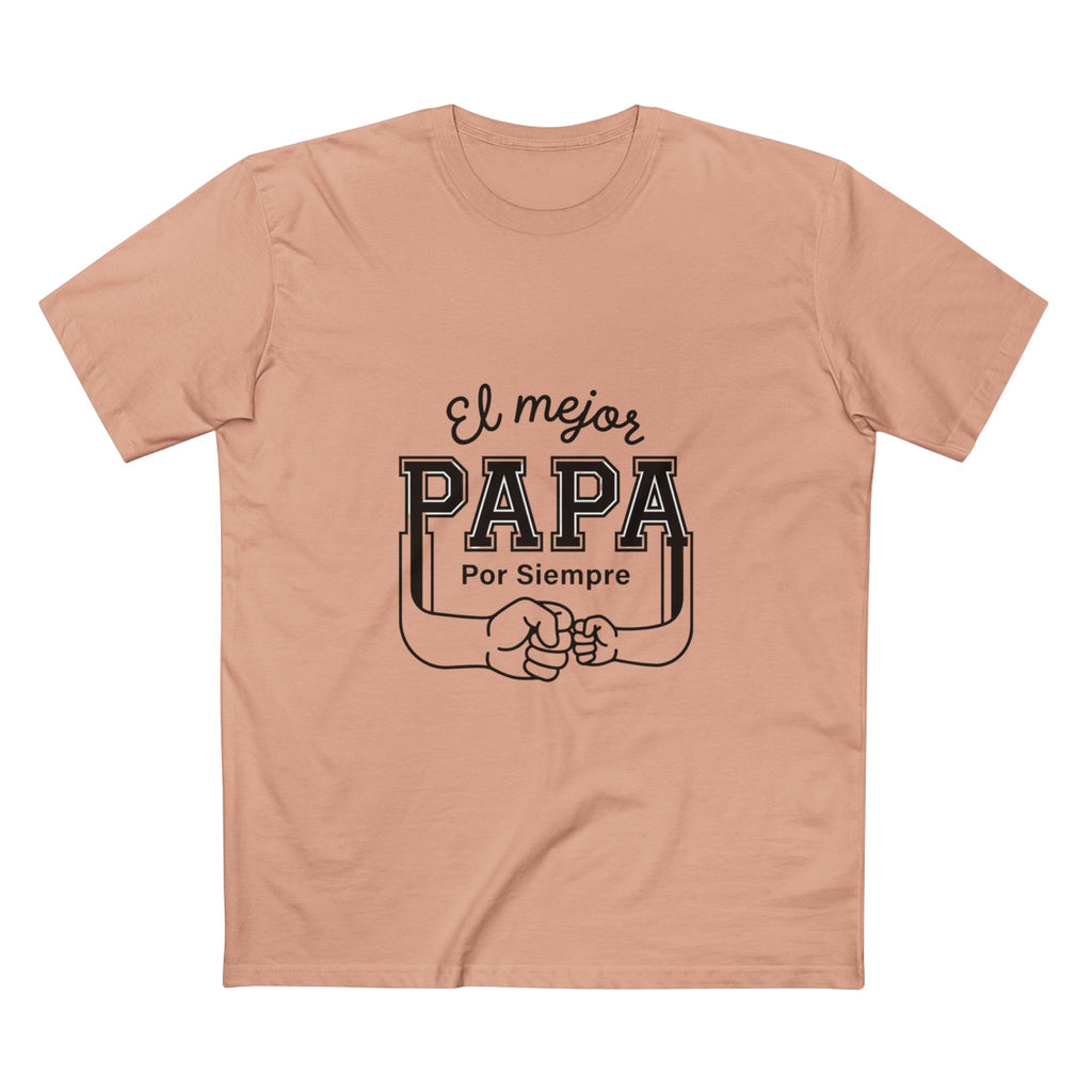 El Mejor Papá Por Siempre" Fist Bump Father's Day Tee