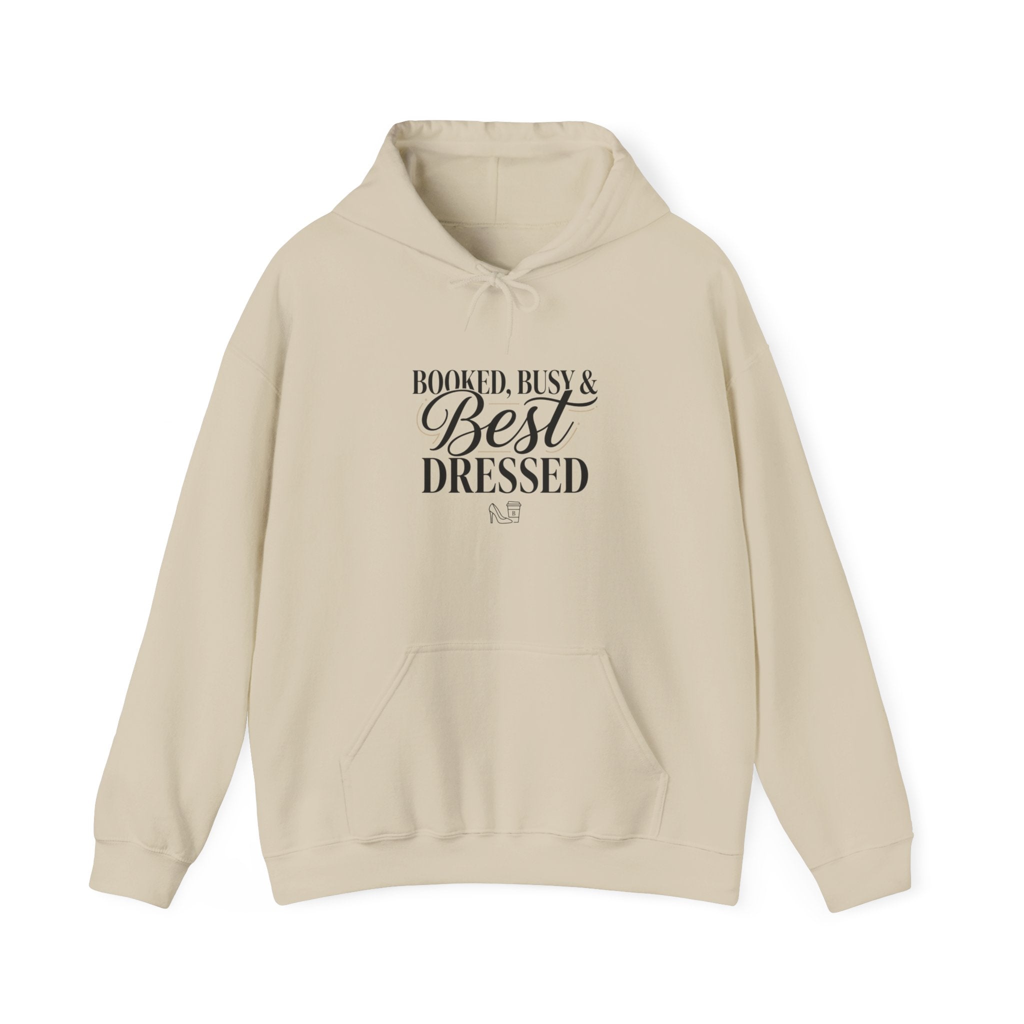 Booked, Busy & Best Dressed Hoodie
