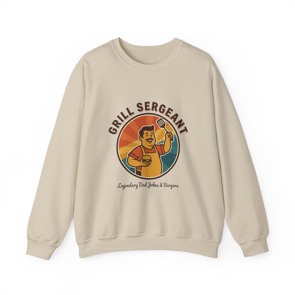 Grill Sergeant Sweatshirt | Father’s Day, Retro Outdoorsy Dad
