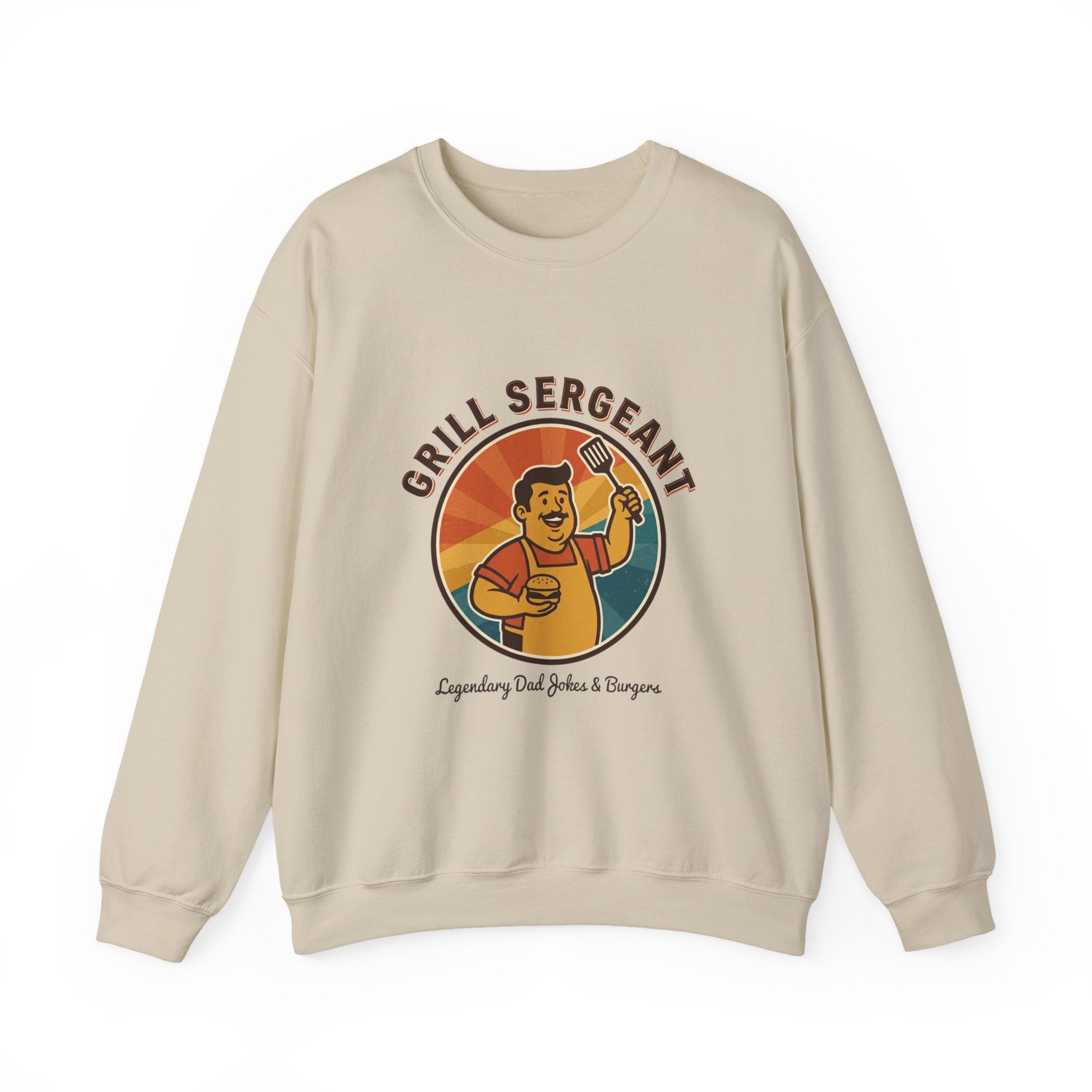 Grill Sergeant Sweatshirt | Father’s Day, Retro Outdoorsy Dad