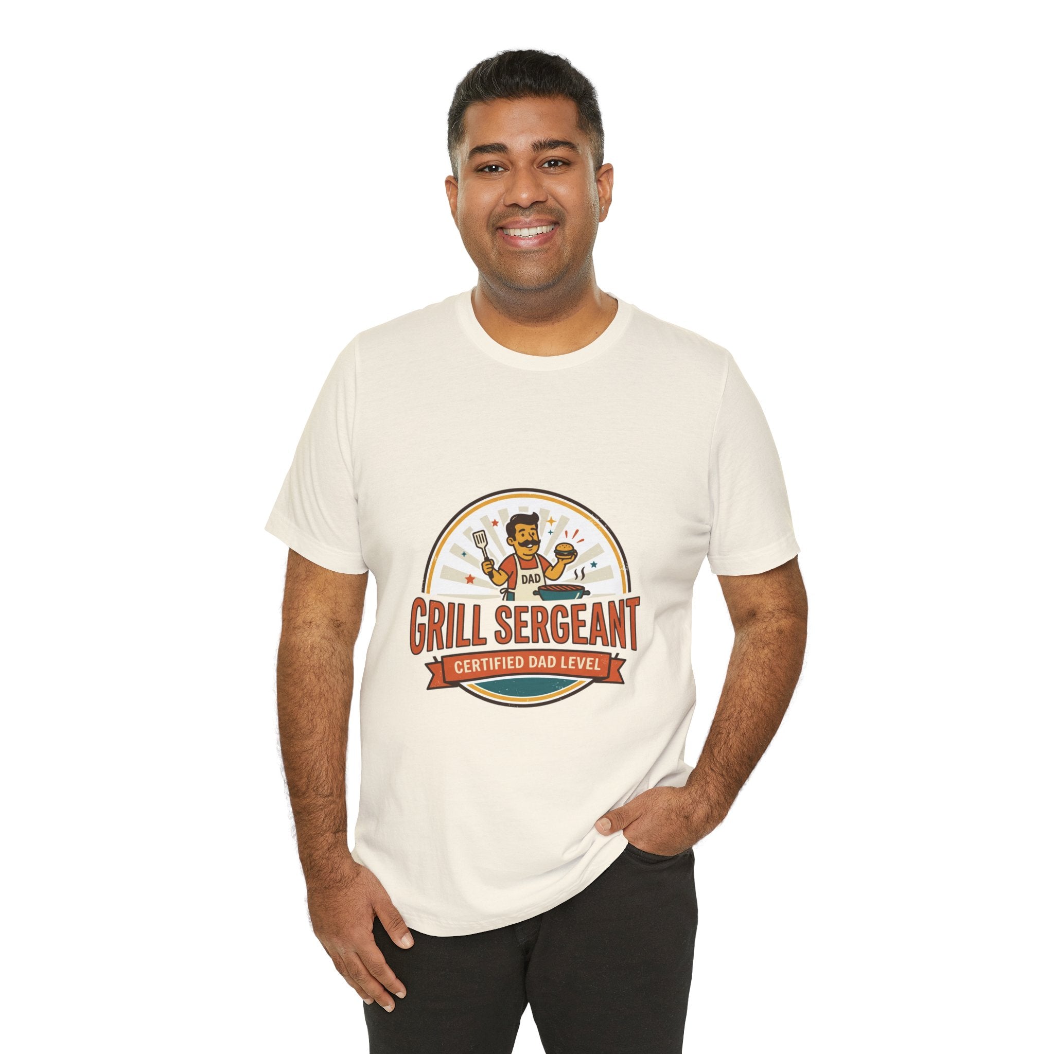 Grill Sergeant T-Shirt | Father’s Day, Retro BBQ Dad Tee