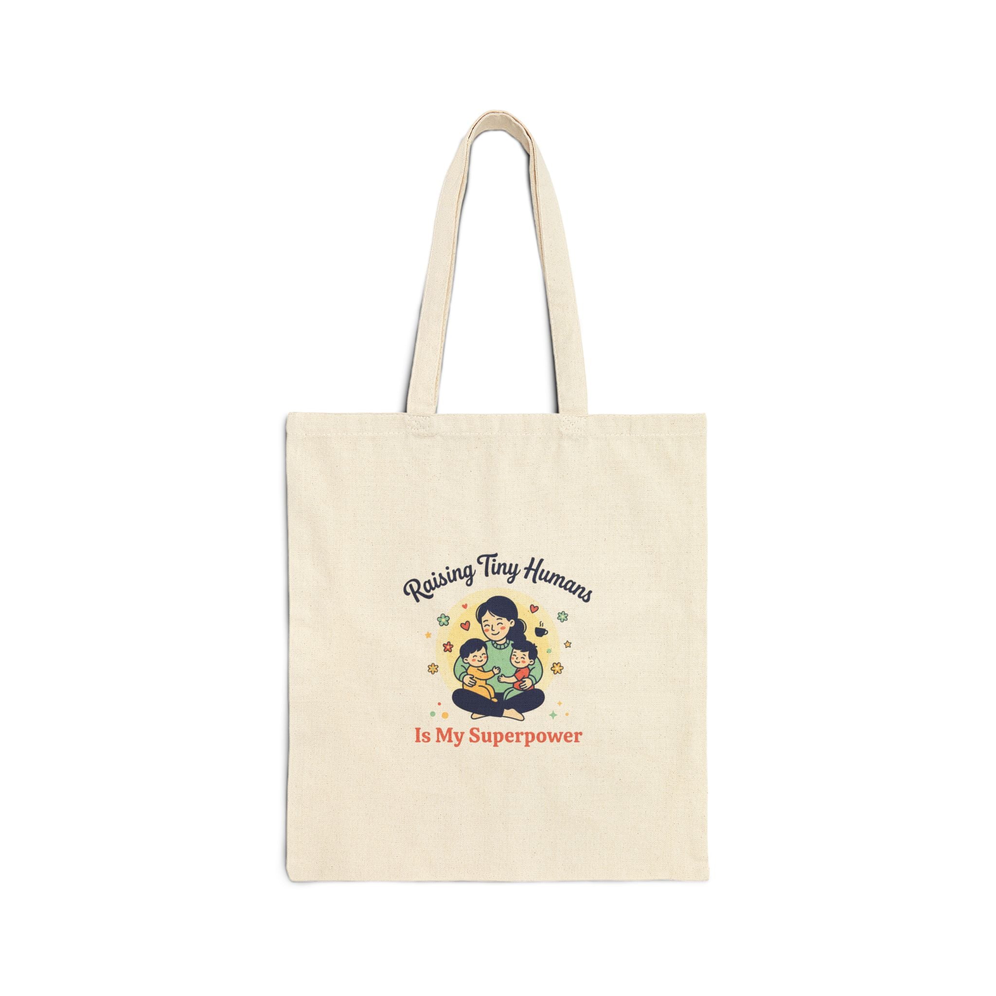 Raising Tiny Humans Tote | Mother’s Day mom life, sentimental