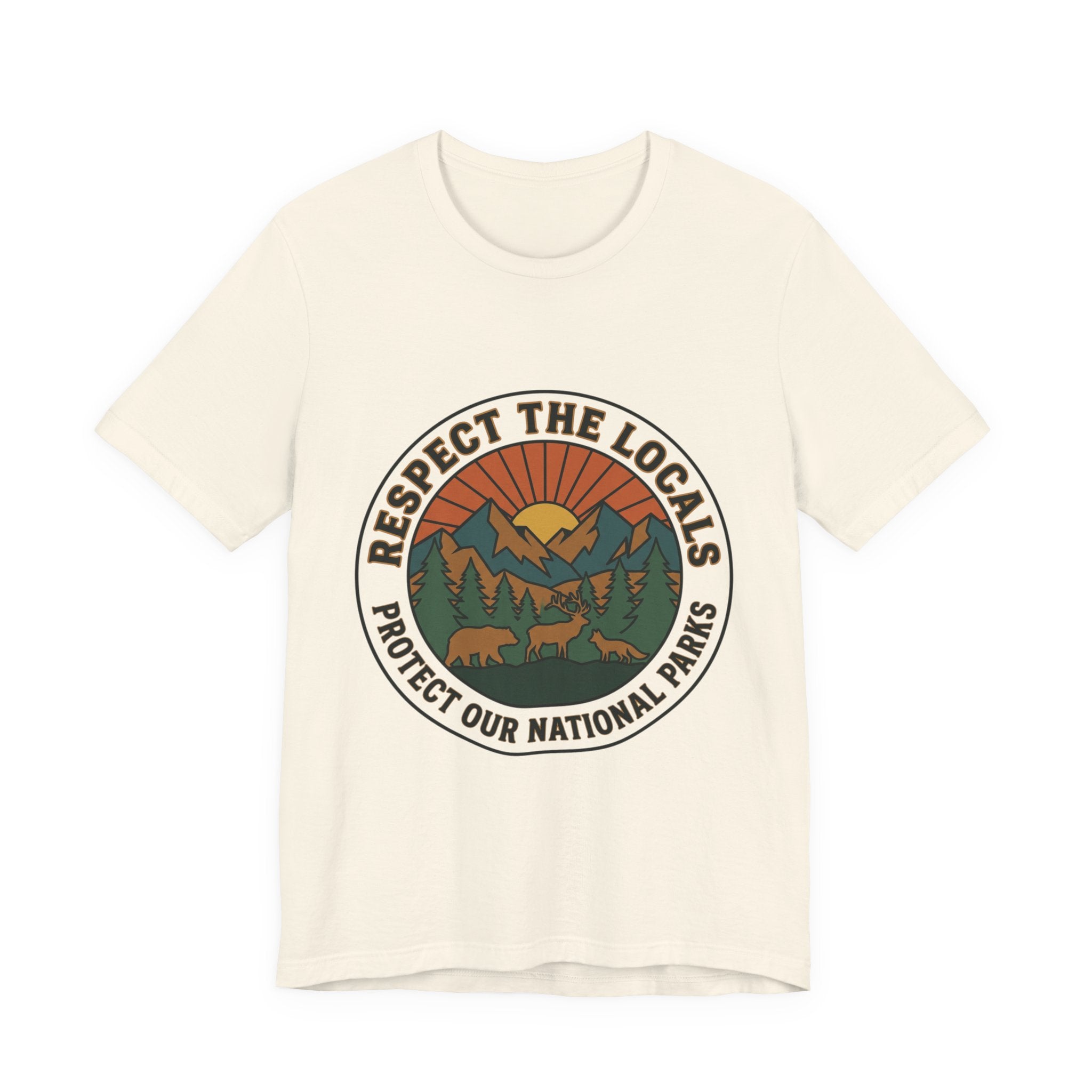 T-Shirt "Schützt unsere Nationalparks"