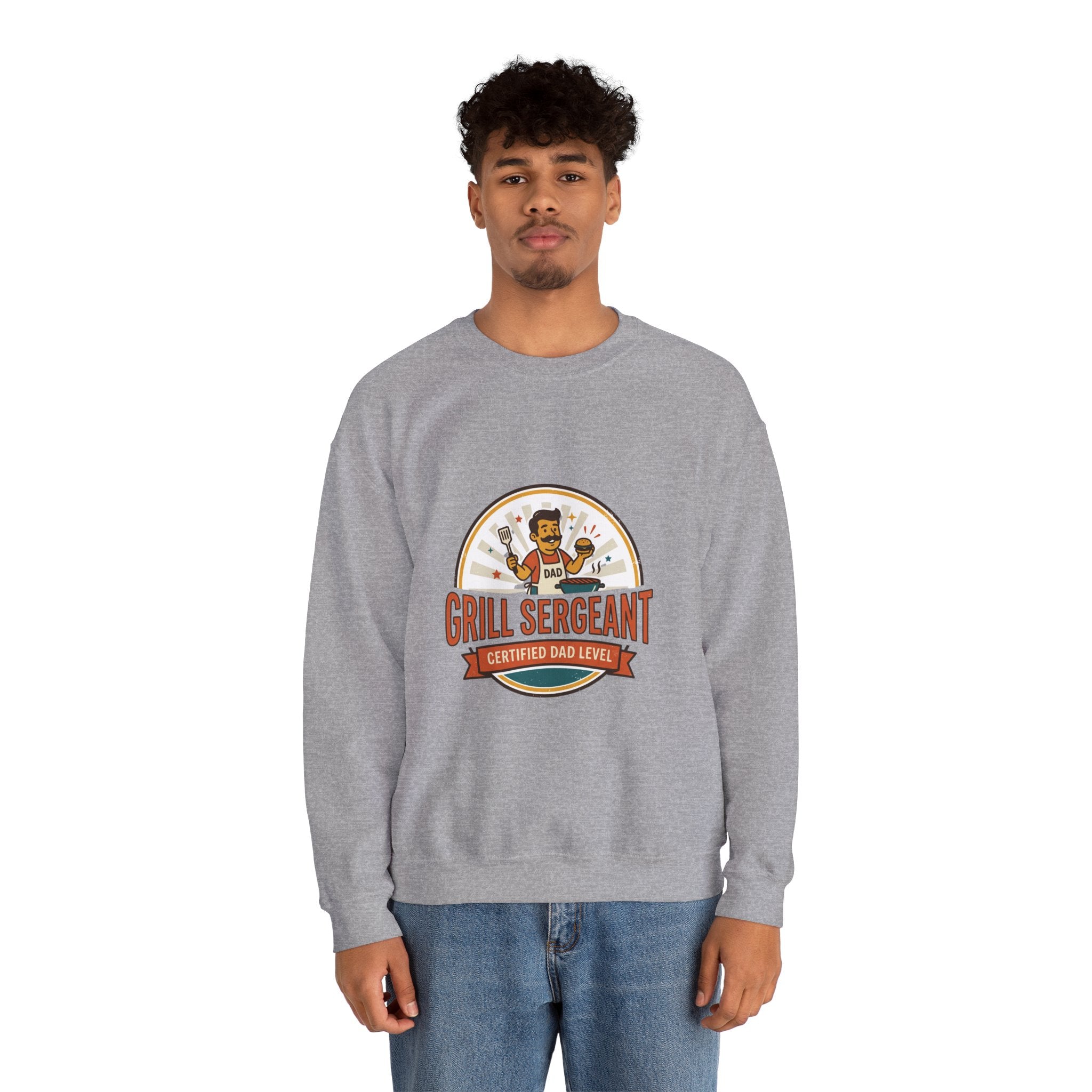 Crewneck Sweatshirt | Father’s Day, Dad BBQ Retro