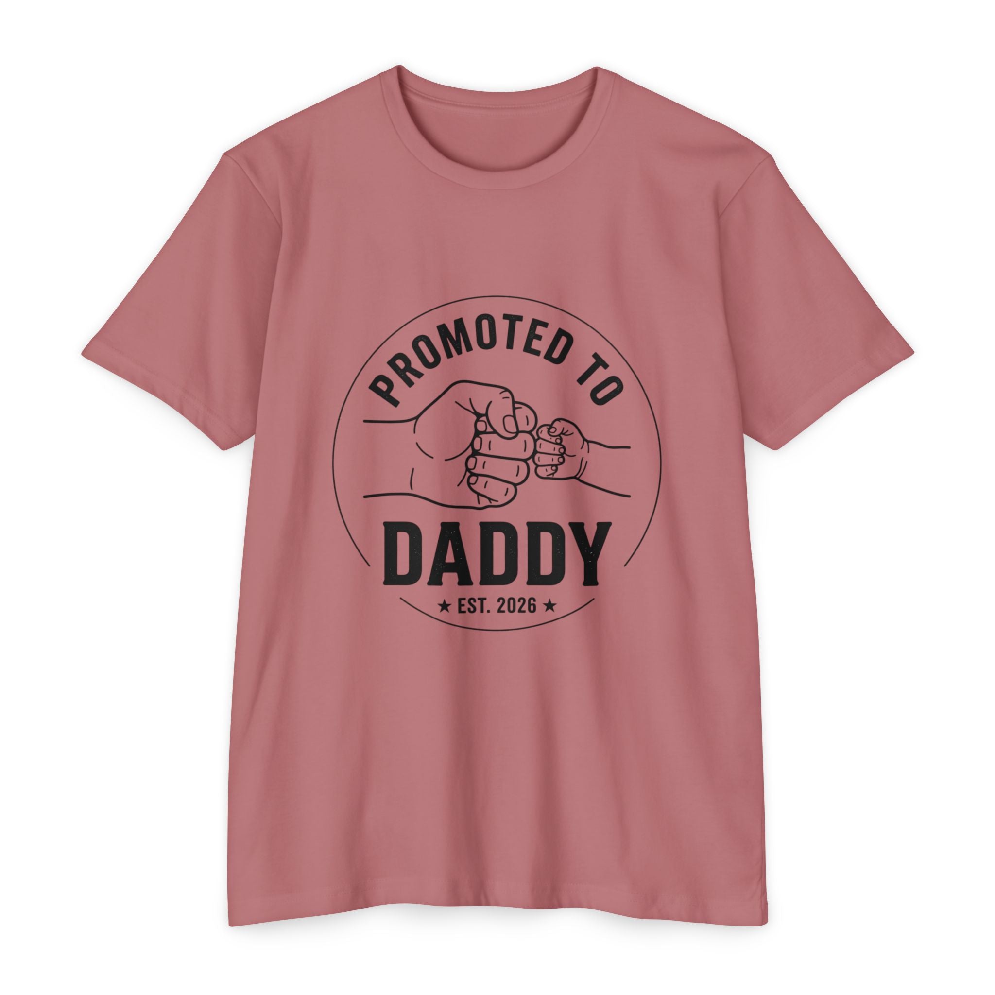 Zum Papa befördert T-Shirt