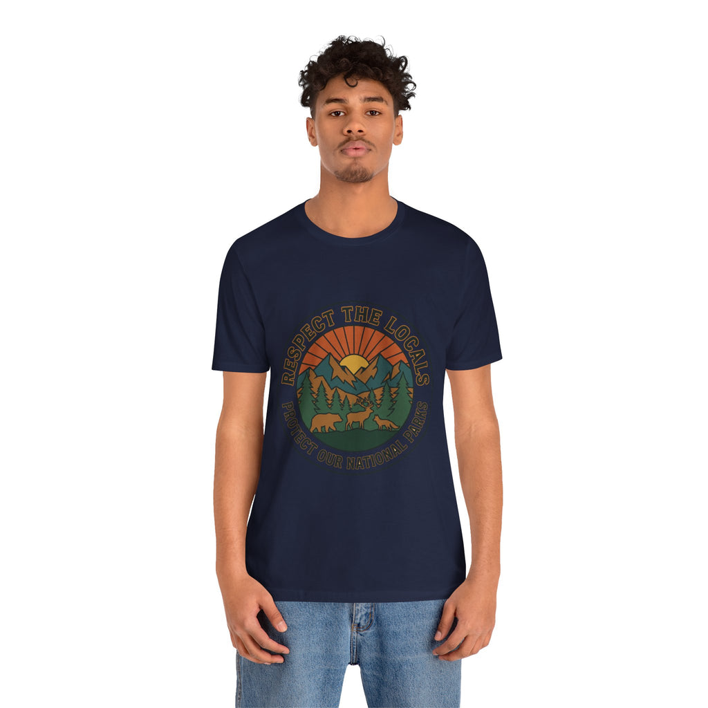 T-Shirt "Schützt unsere Nationalparks"