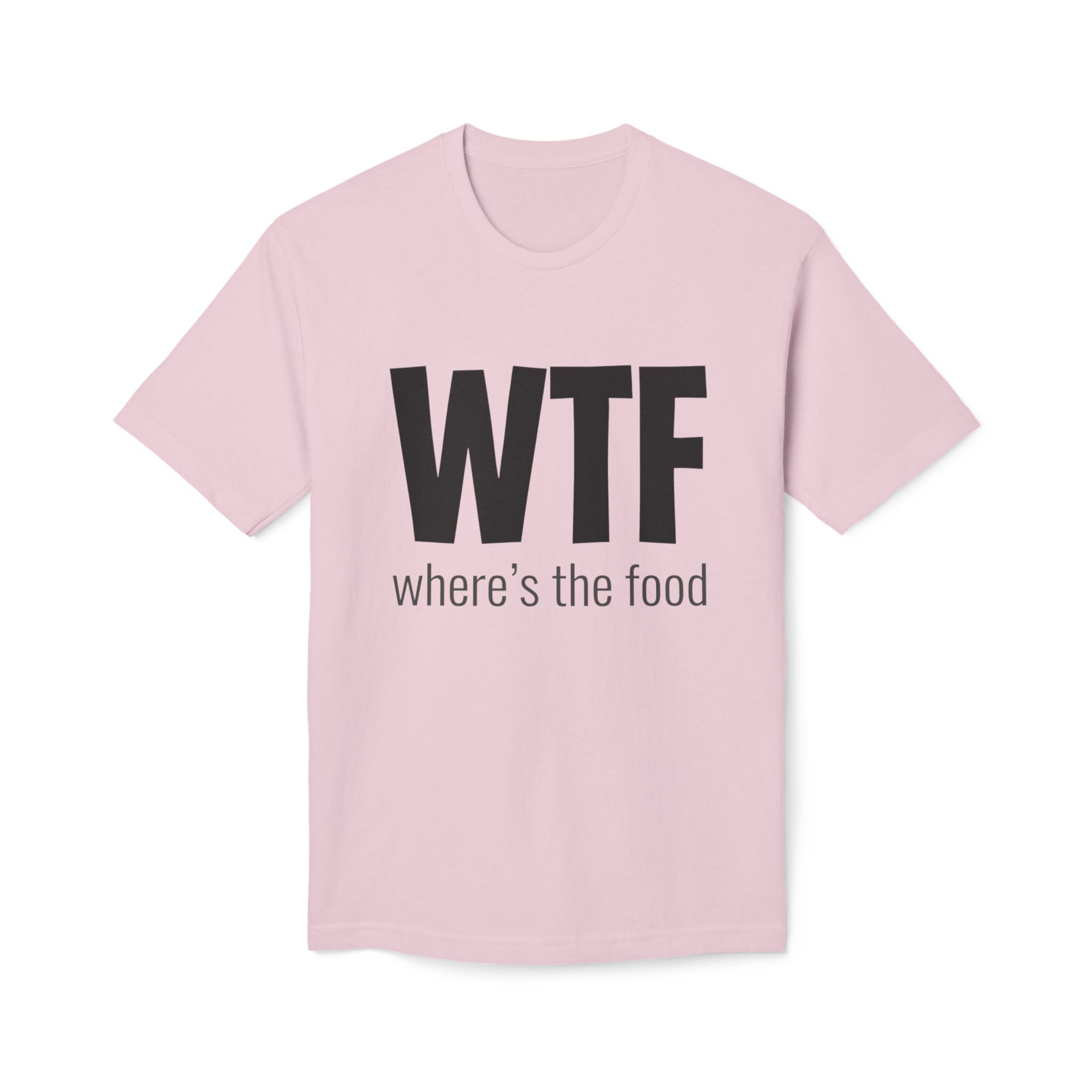WTF "Where's the Food" Graphic T-Shirt — Funny Foodie Tee