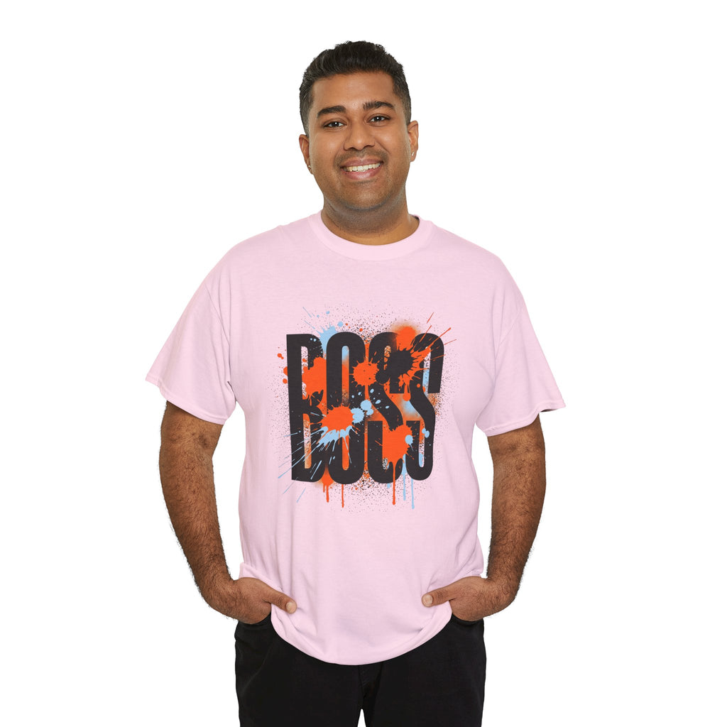 BOSS Graffiti Tee – Street Art Graphic T-Shirt