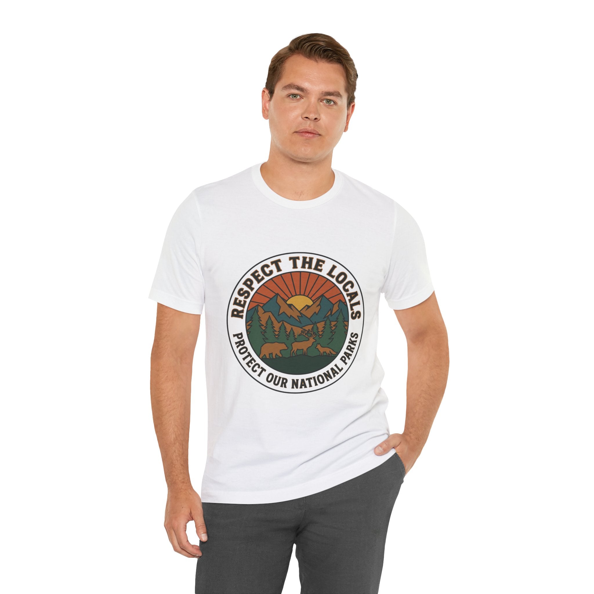 T-Shirt "Schützt unsere Nationalparks"