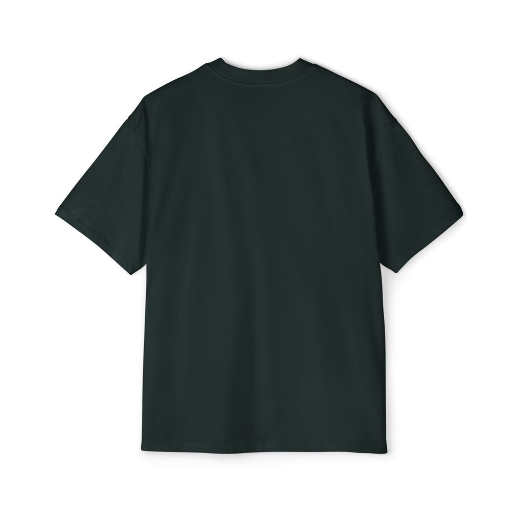 Ausgemustertes Oversized Baumwoll-T-Shirt