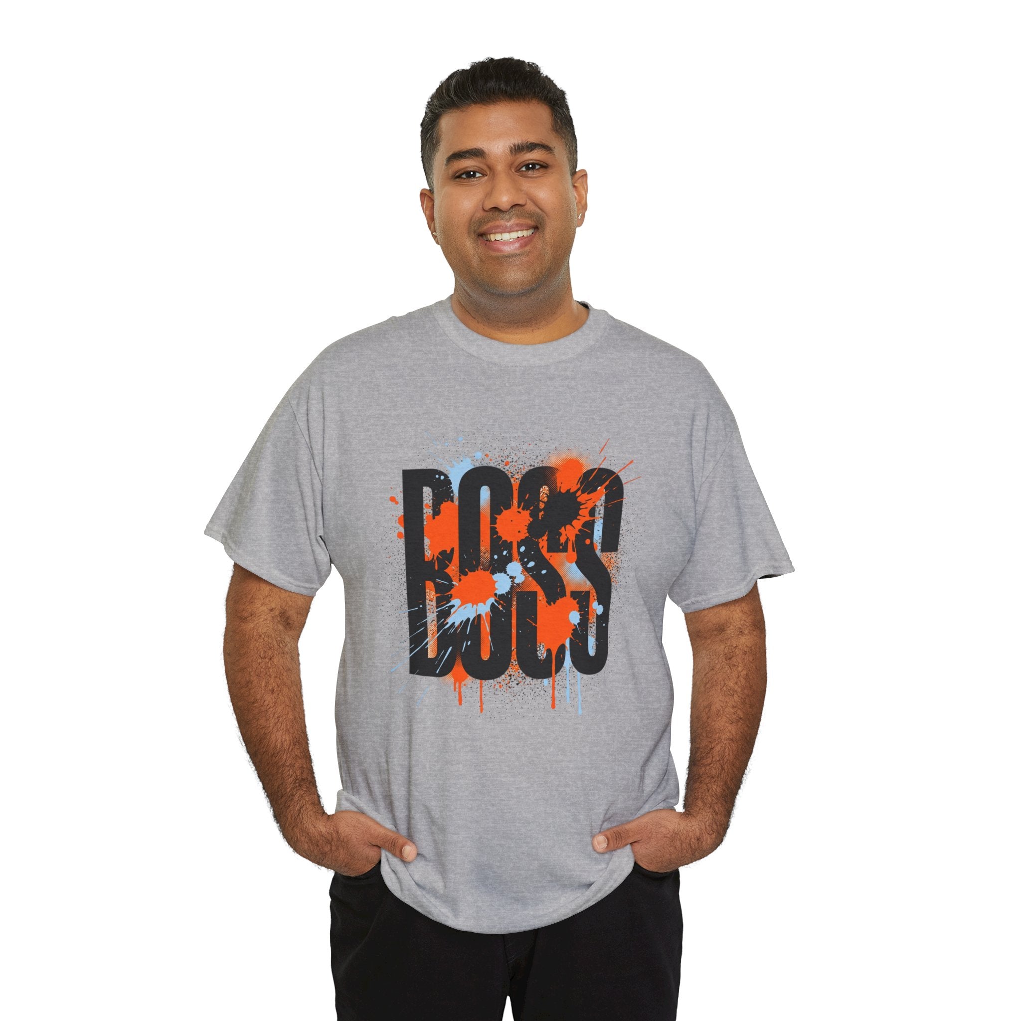 BOSS Graffiti Tee – Street Art Graphic T-Shirt