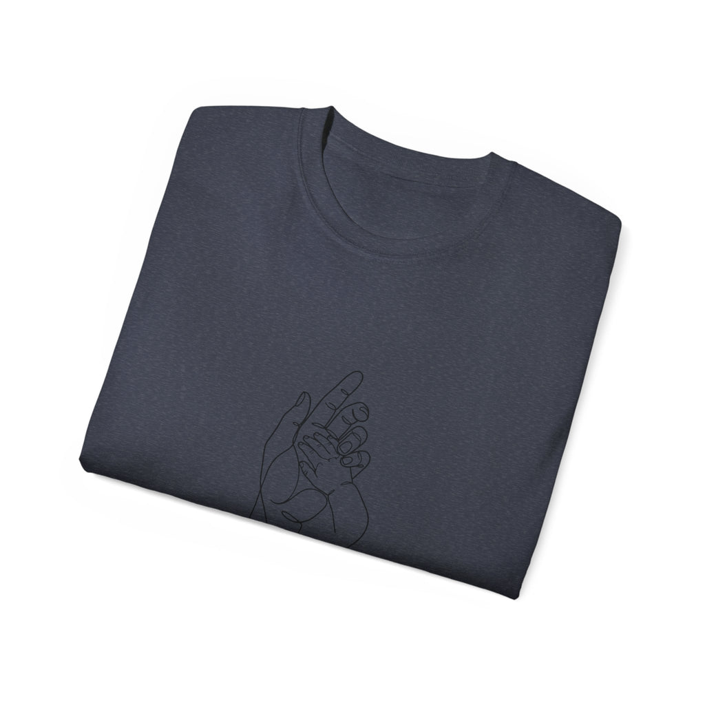 Matching Hands Relaxed Unisex Baumwoll-T-Shirt