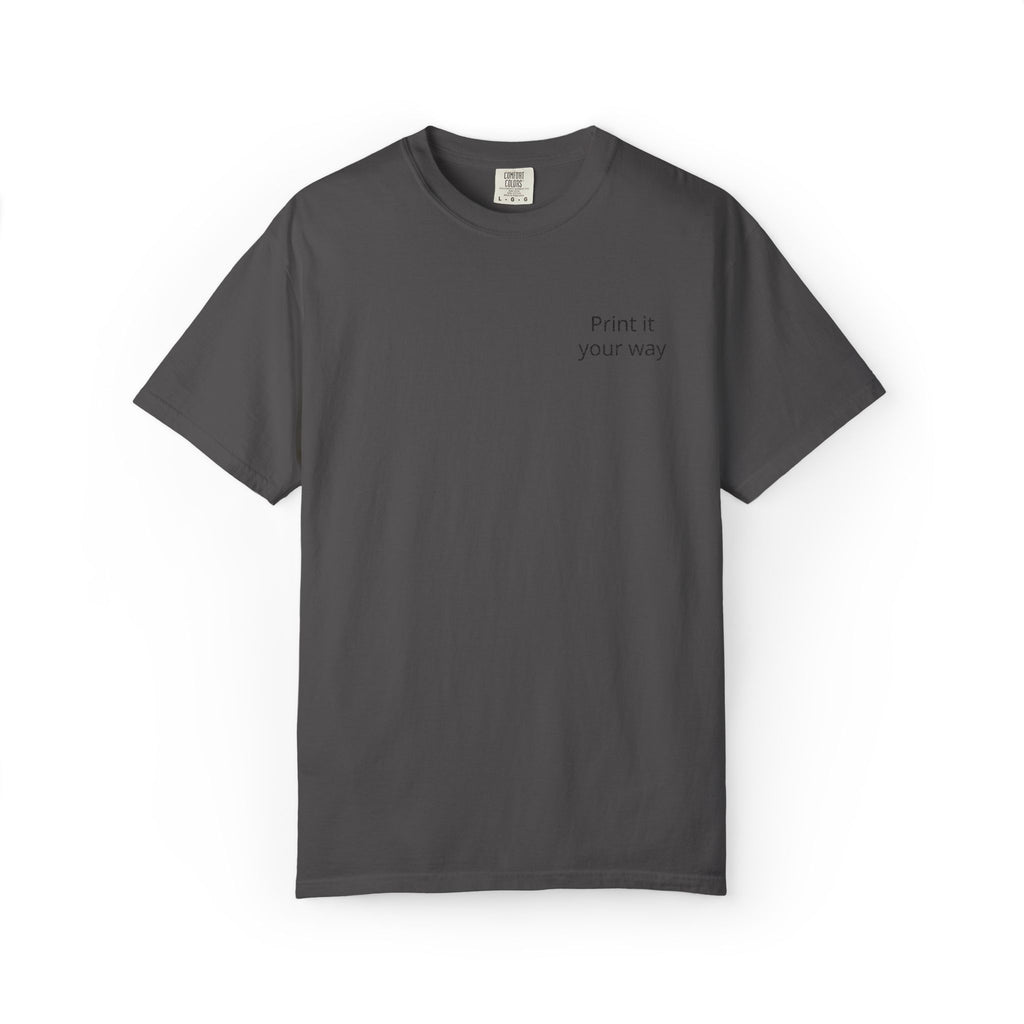 Minimalist "Print It Your Way" T-Shirt