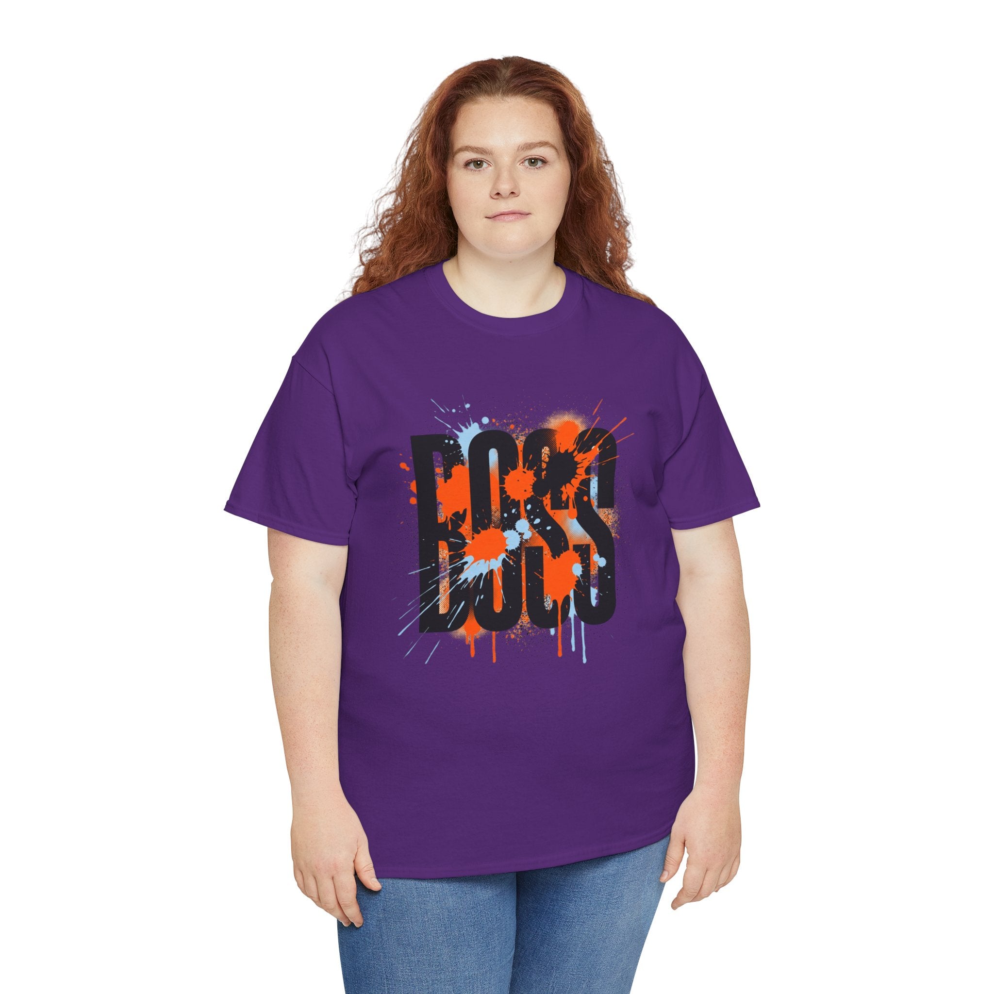 BOSS Graffiti Tee – Street Art Graphic T-Shirt