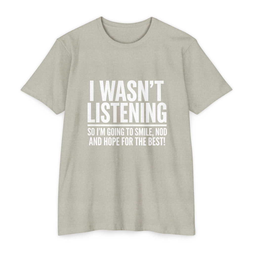 Graphic unisex soft cotton T‑Shirt — Funny Sarcastic Tee