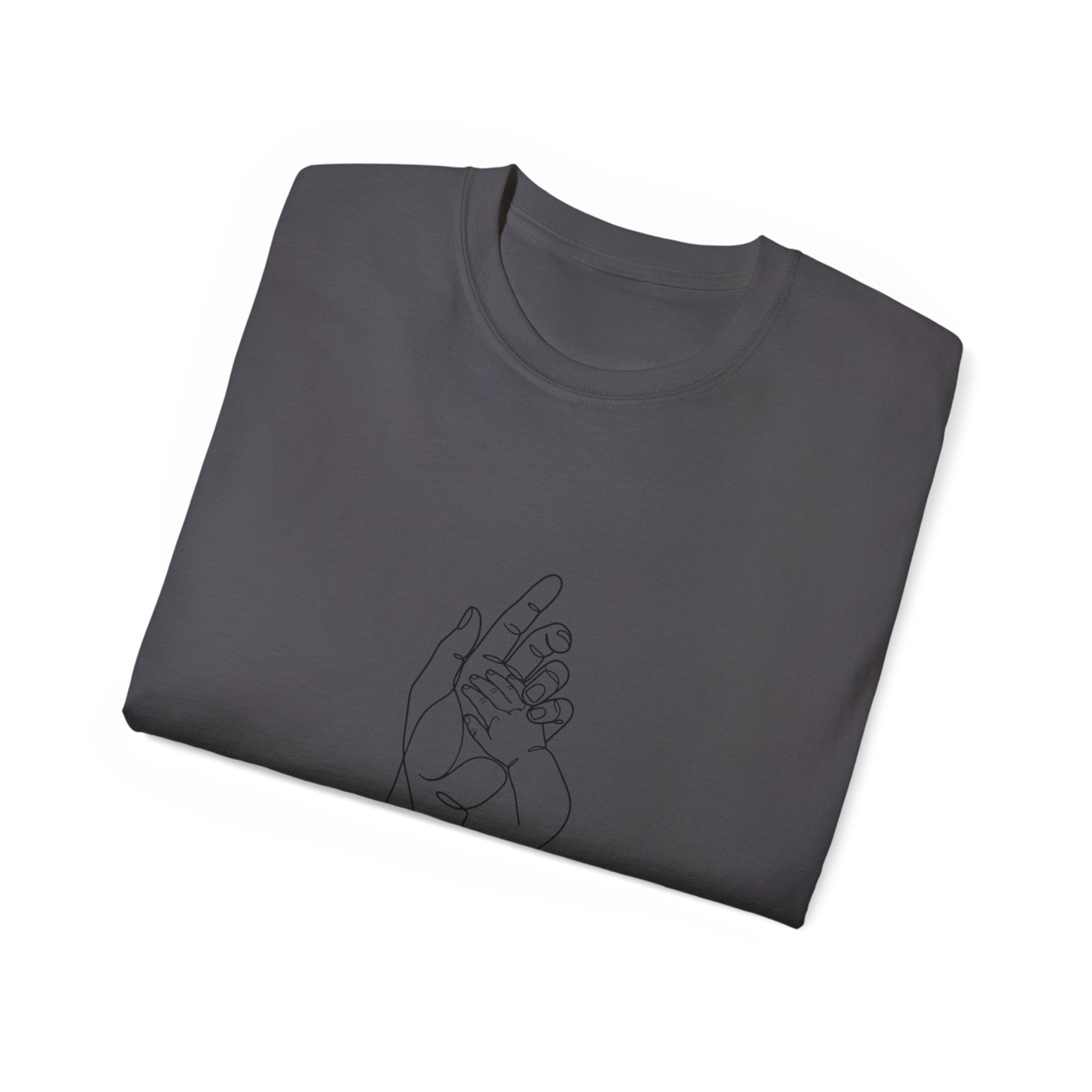 Matching Hands Relaxed Unisex Baumwoll-T-Shirt