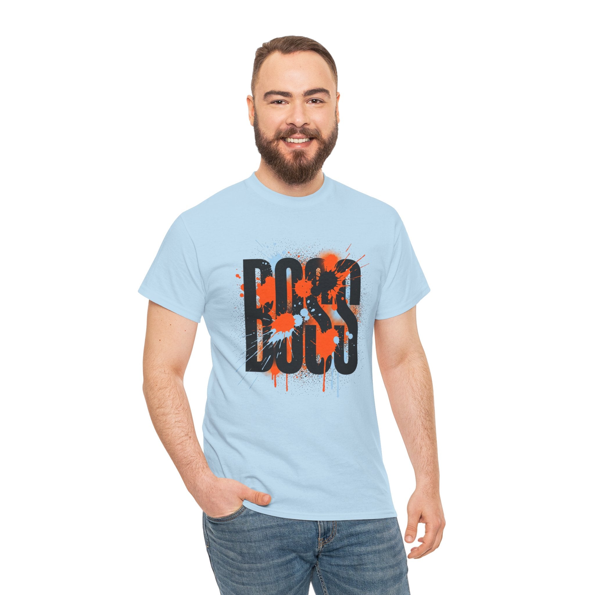 BOSS Graffiti Tee – Street Art Graphic T-Shirt