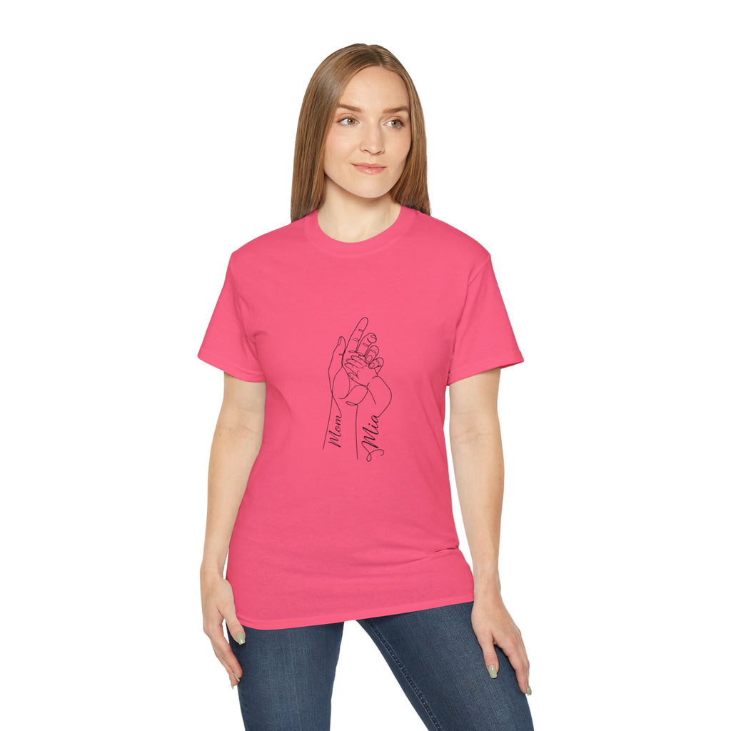Matching Hands Relaxed Unisex Baumwoll-T-Shirt