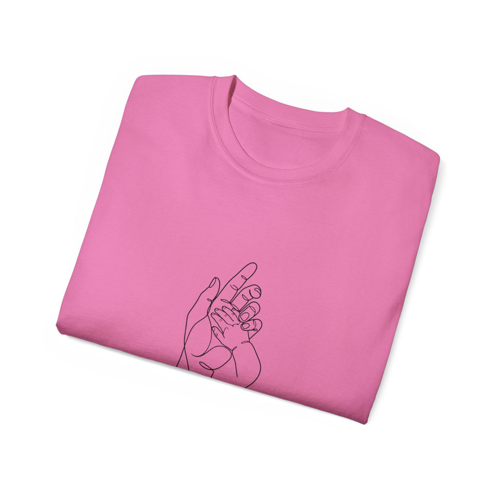 Matching Hands Relaxed Unisex Baumwoll-T-Shirt