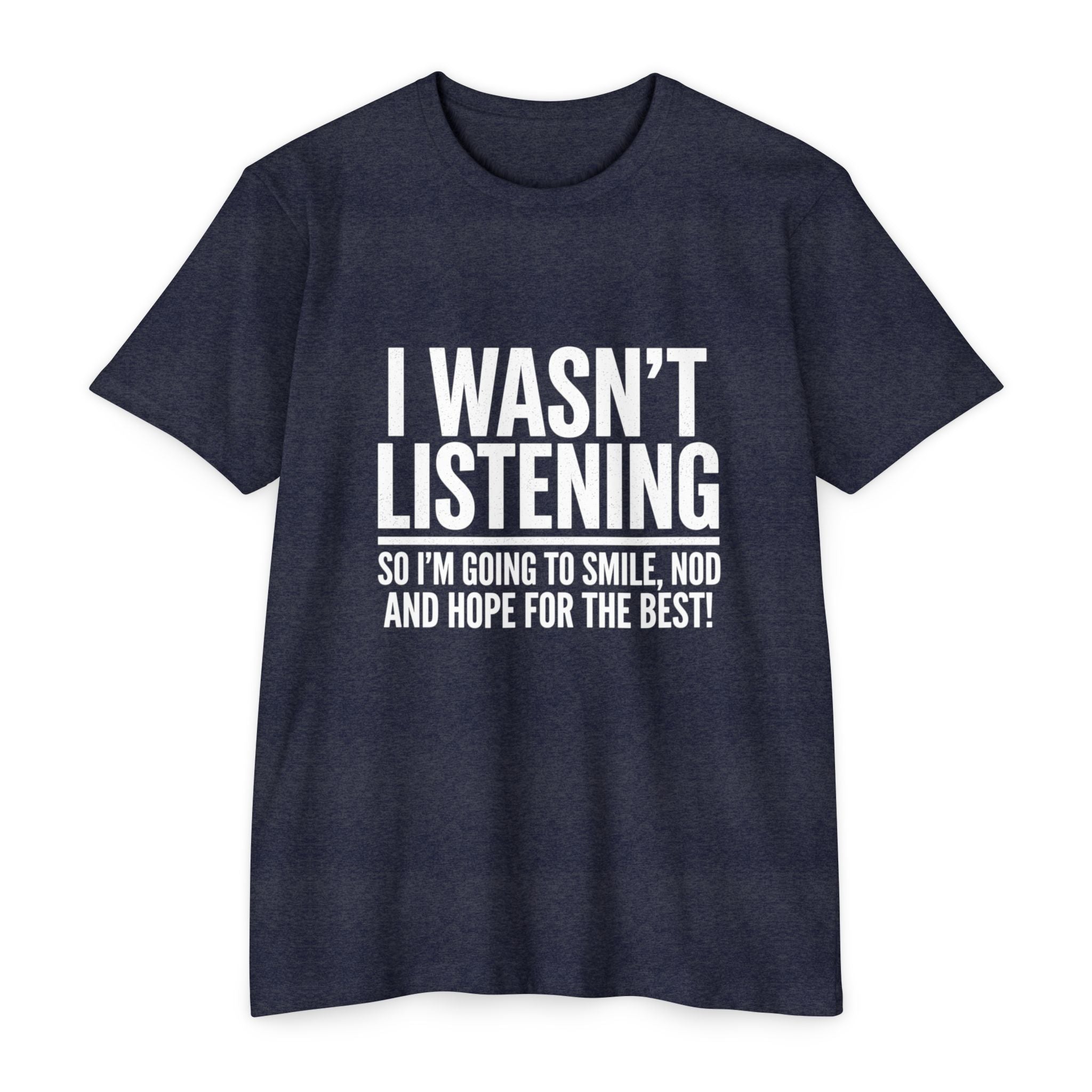 Graphic unisex soft cotton T‑Shirt — Funny Sarcastic Tee