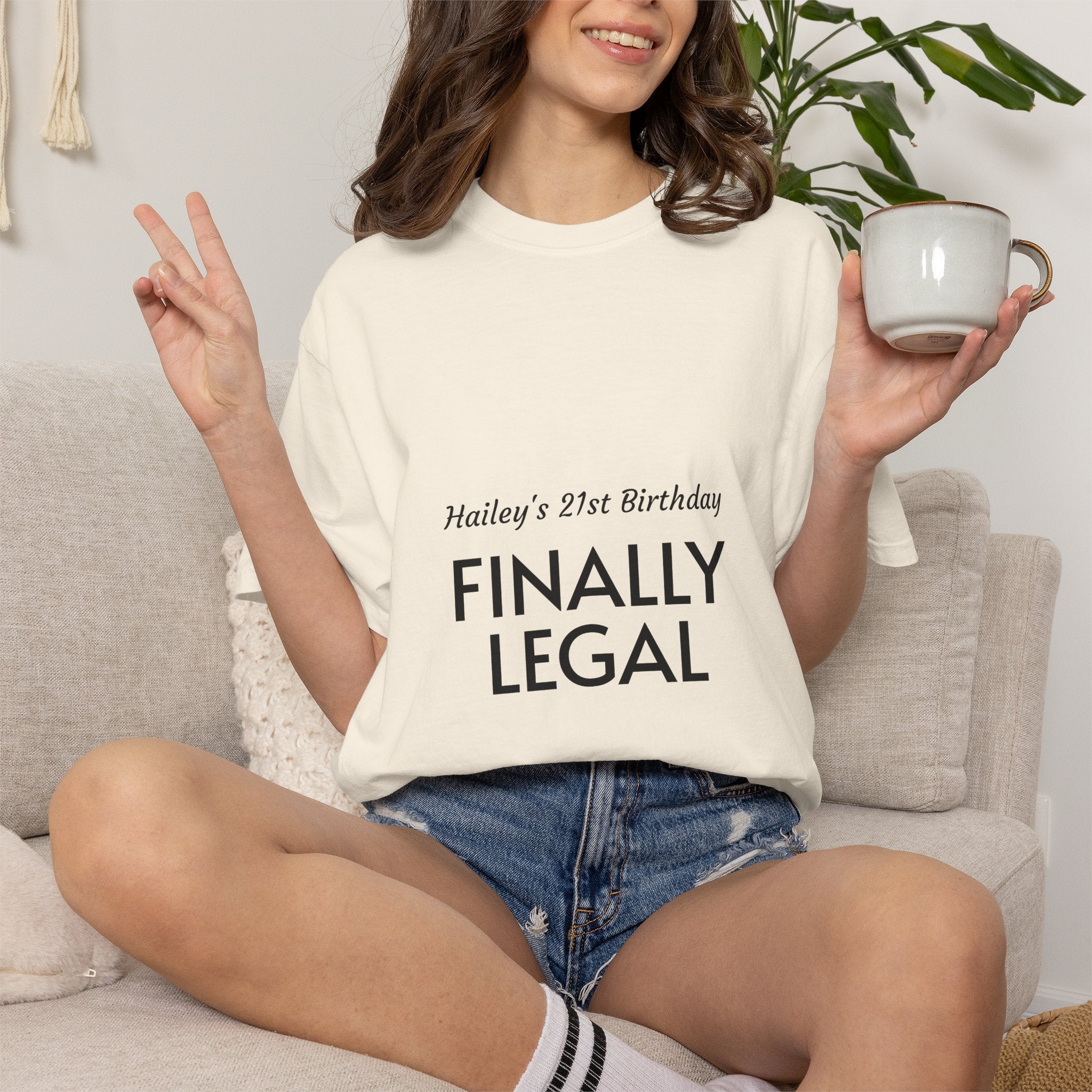 Finally Legal 21st Birthday T-Shirt
