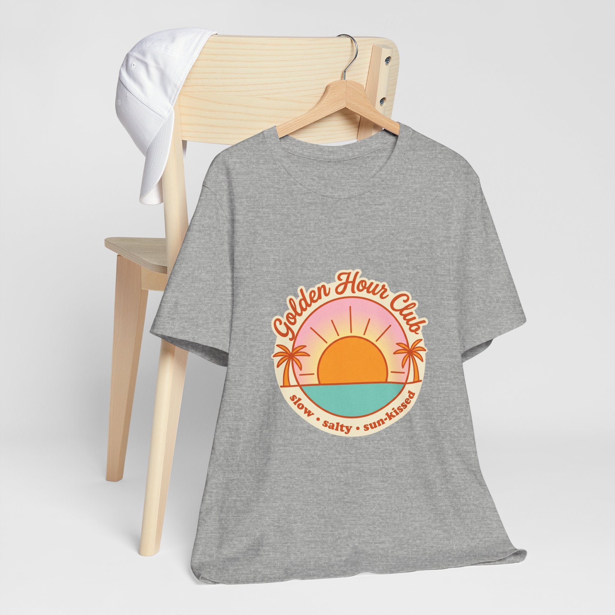 Golden Hour Club Tee | summer aesthetic, coastal vibes