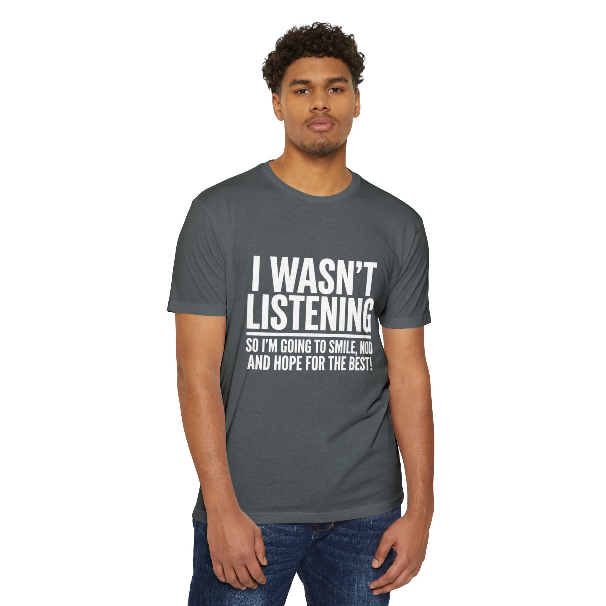 Graphic unisex soft cotton T‑Shirt — Funny Sarcastic Tee