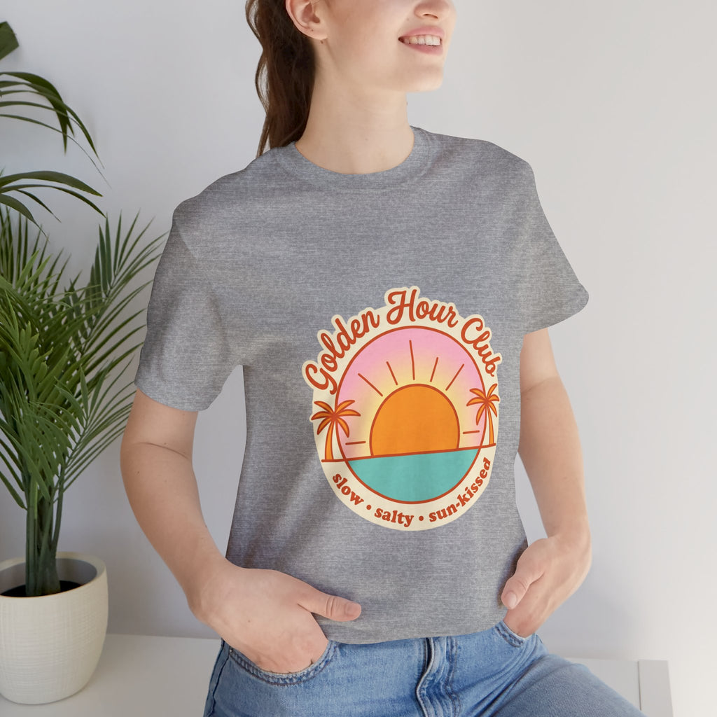 Golden Hour Club Tee | summer aesthetic, coastal vibes