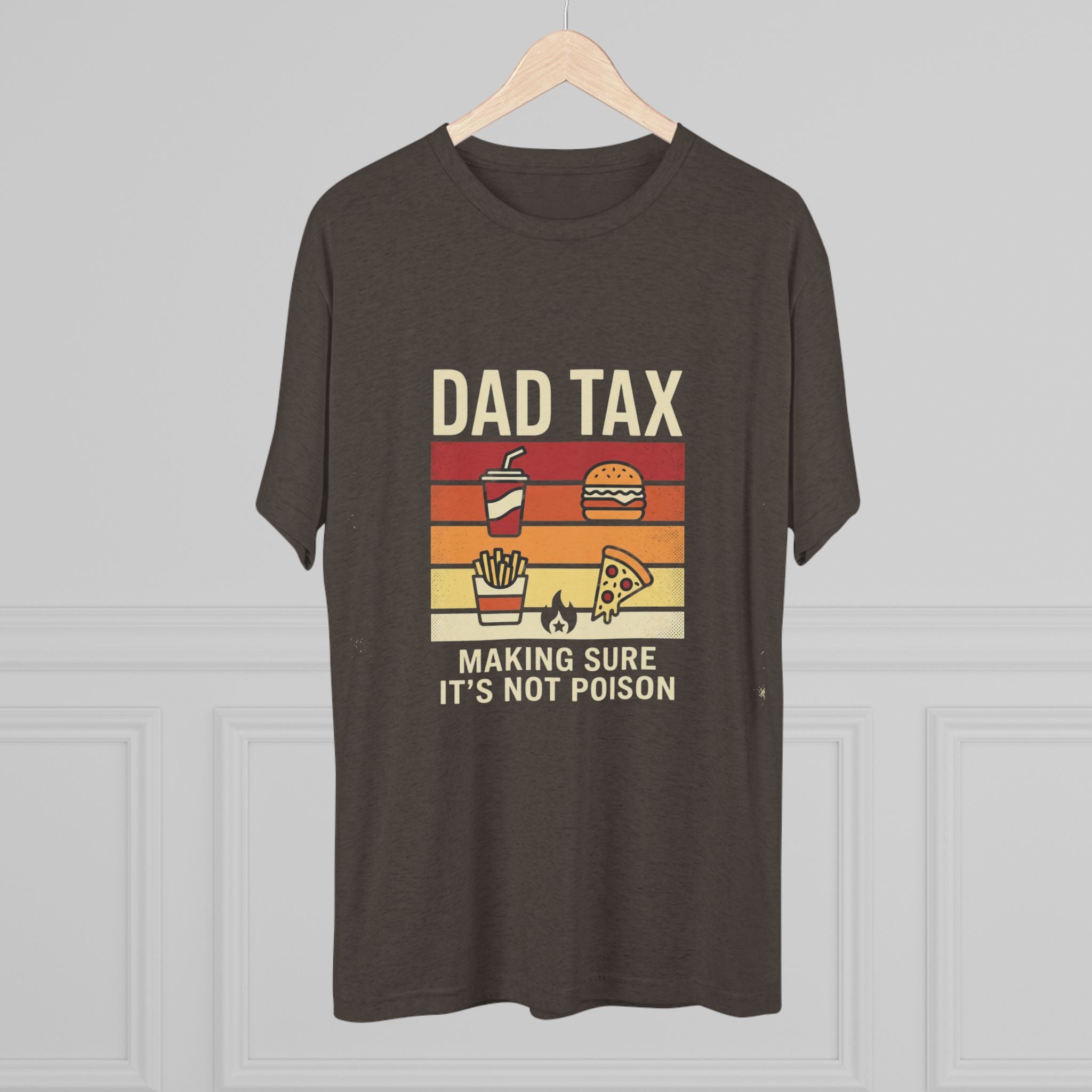 Papa-Steuer T-Shirt – Lustiges Retro-Food-Design