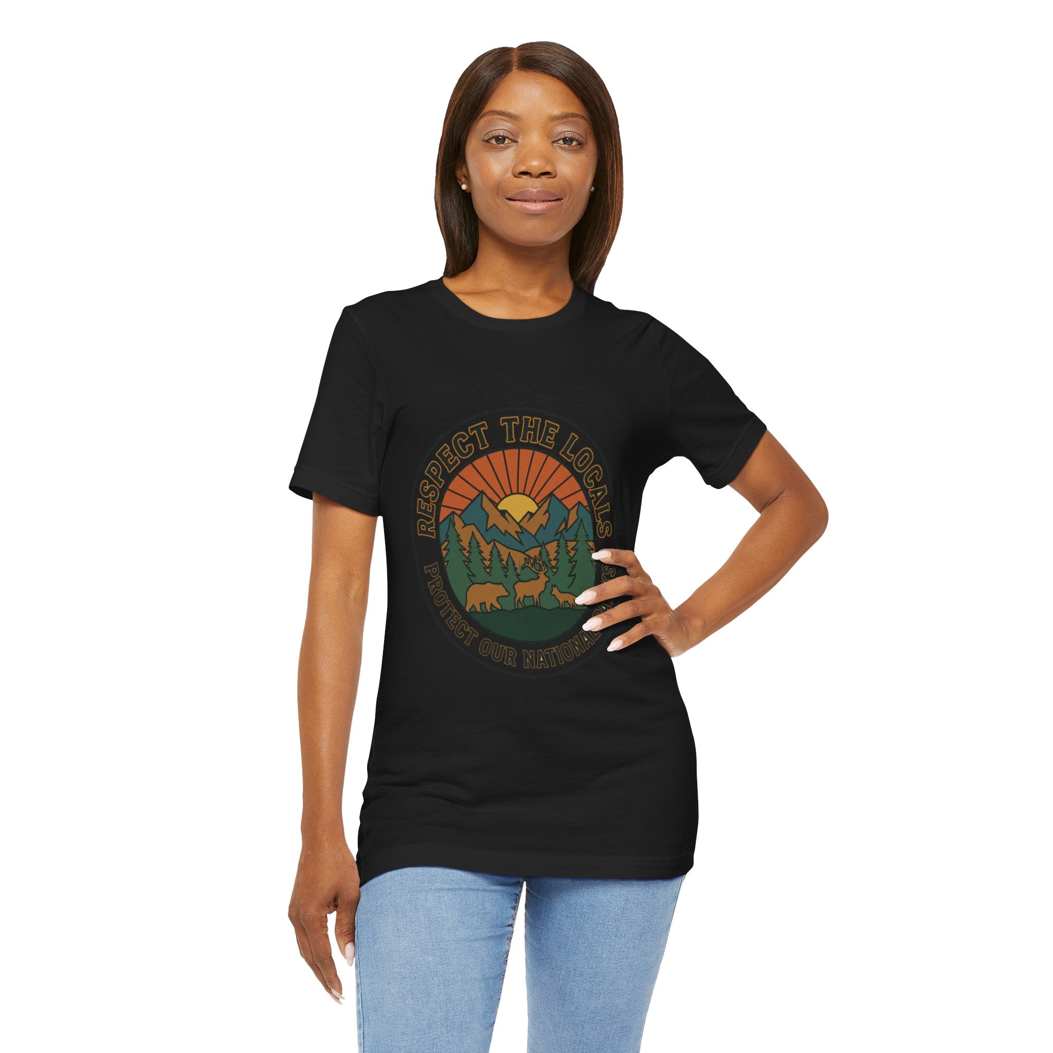 T-Shirt "Schützt unsere Nationalparks"