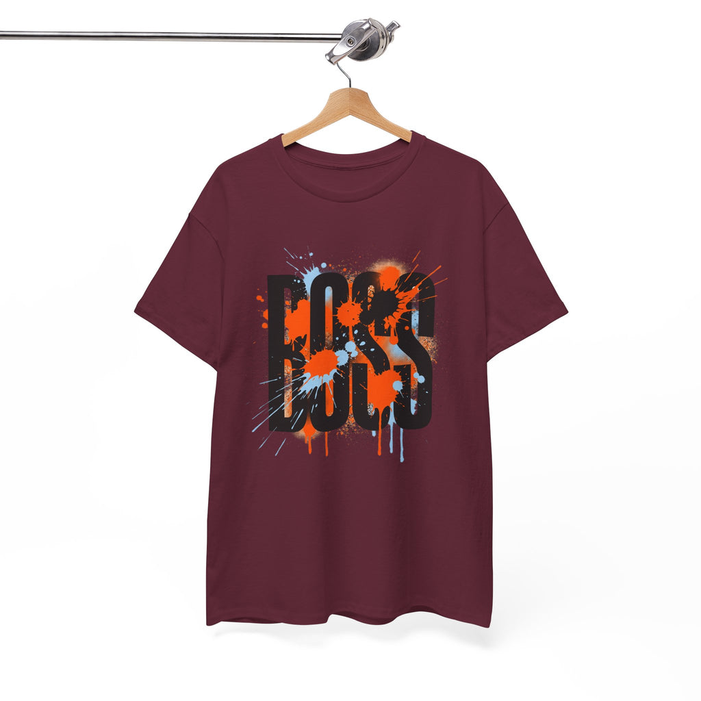 BOSS Graffiti Tee – Street Art Graphic T-Shirt