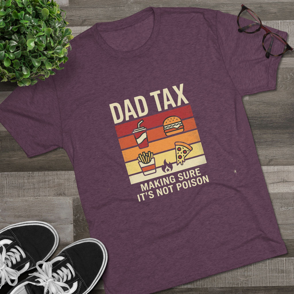 Papa-Steuer T-Shirt – Lustiges Retro-Food-Design