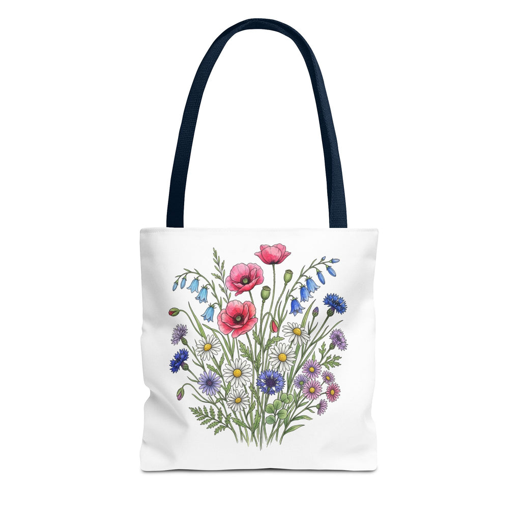 Floral Wildflower tote bag