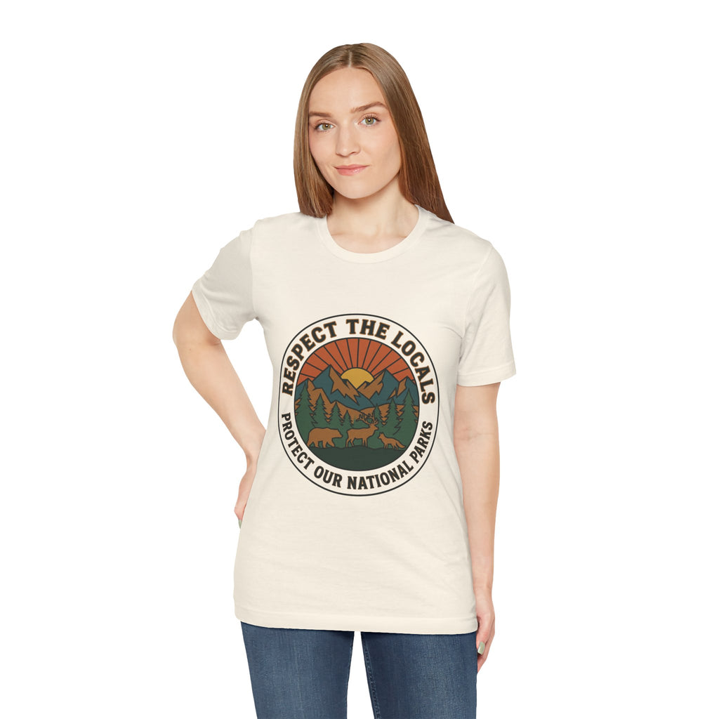 T-Shirt "Schützt unsere Nationalparks"
