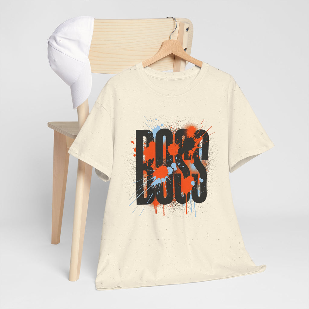 BOSS Graffiti Tee – Street Art Graphic T-Shirt