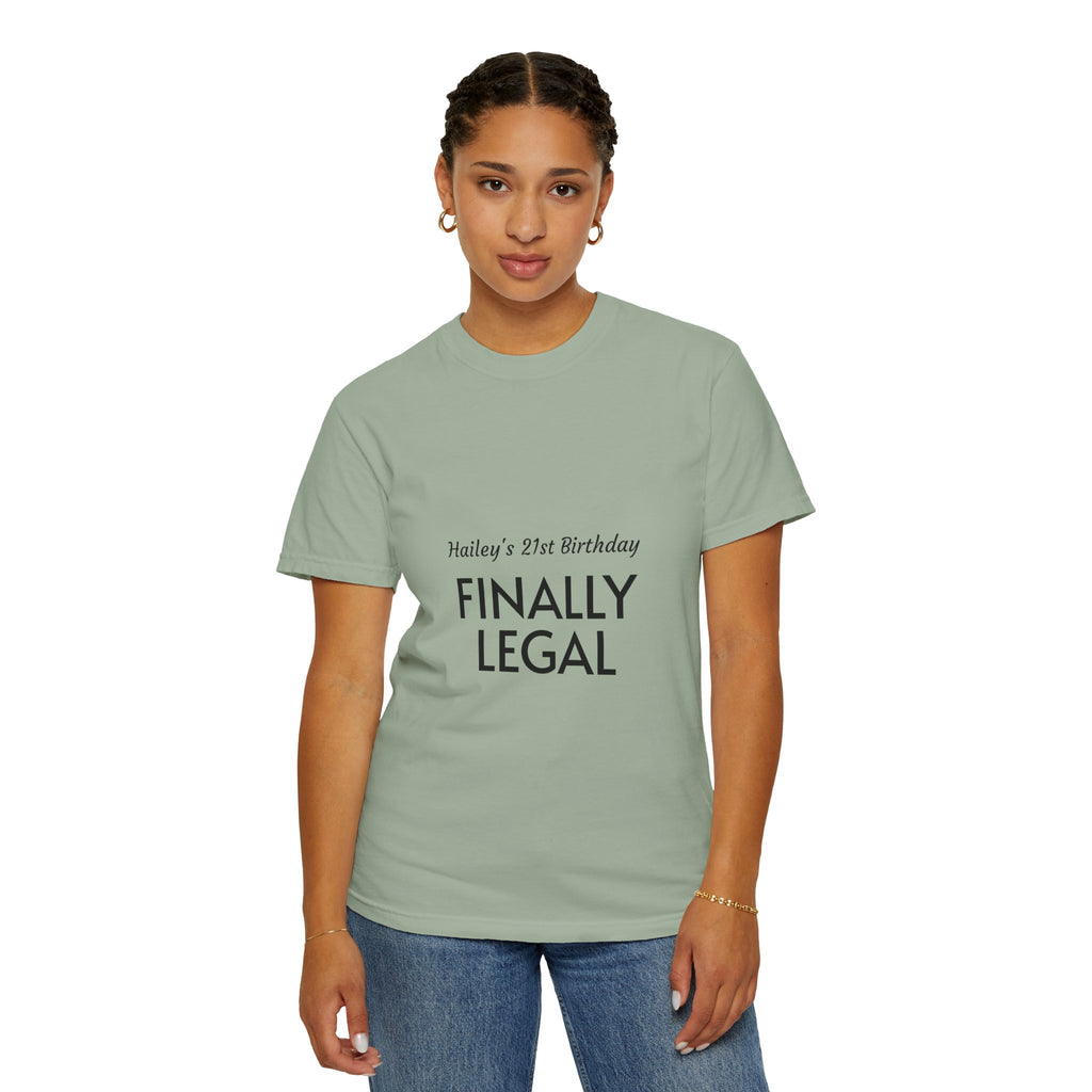 Finally Legal 21st Birthday T-Shirt