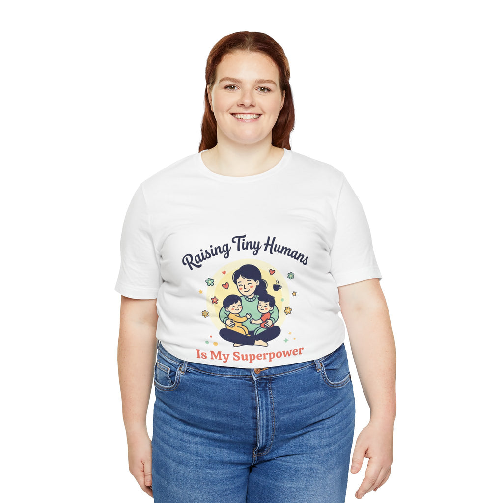 T-Shirt Kleine Menschen aufziehen | Muttertag, Mama-Leben, sentimental