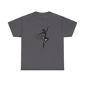 Ballerina Silhouette Tee — Dancer with Butterfly Motif